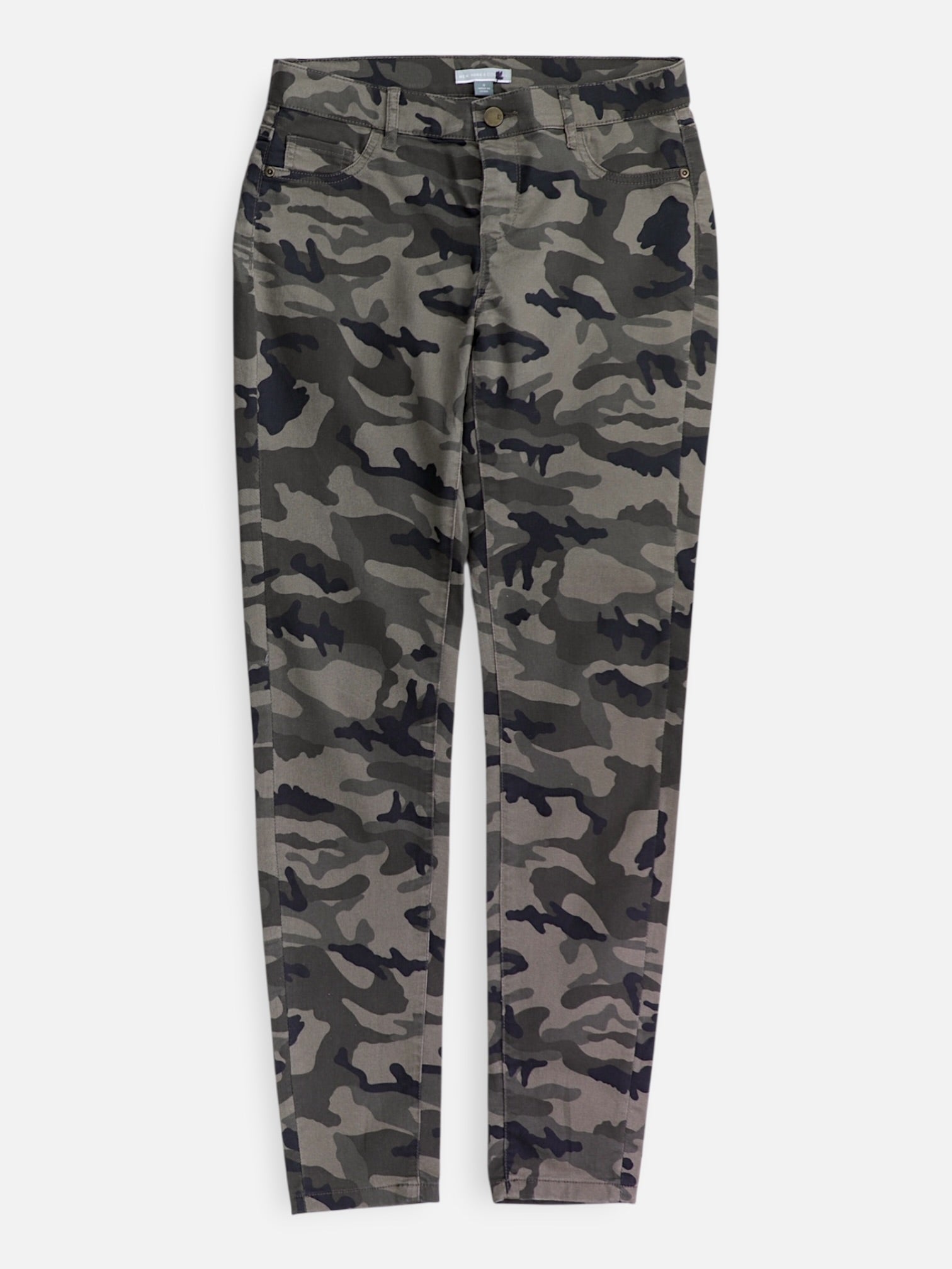 NY&C Pantalon Skinny Fit Militar - Mujer - 4