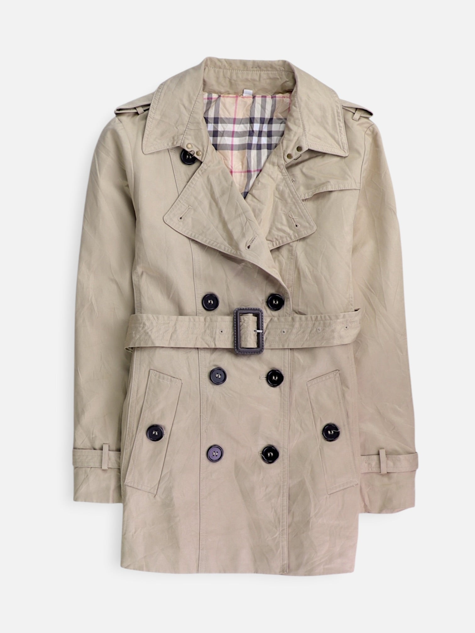 Chaqueta Trench coat Basic - Mujer - Large
