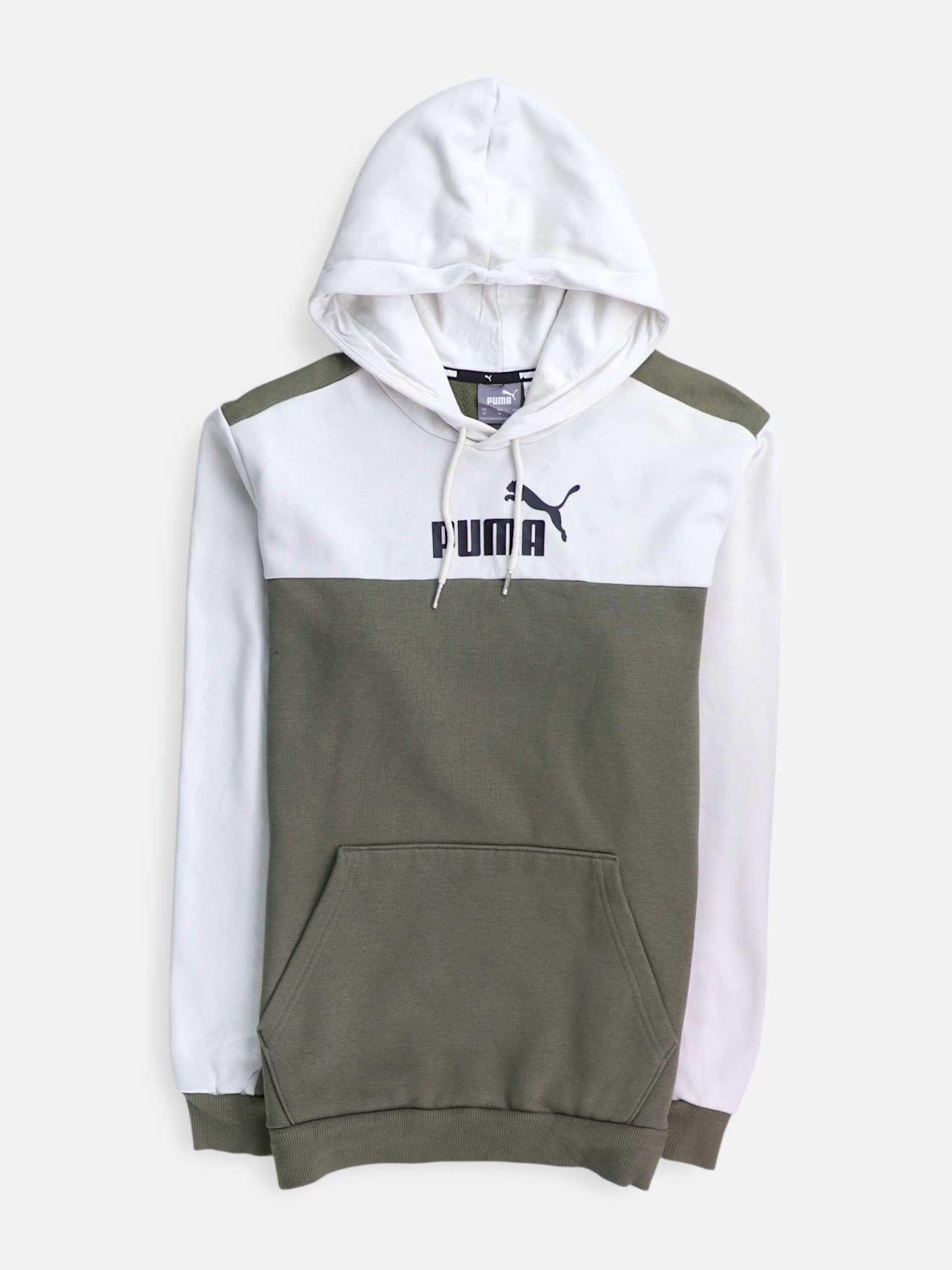 Puma Sudadera Hoodie Color Block - Hombre - Medium