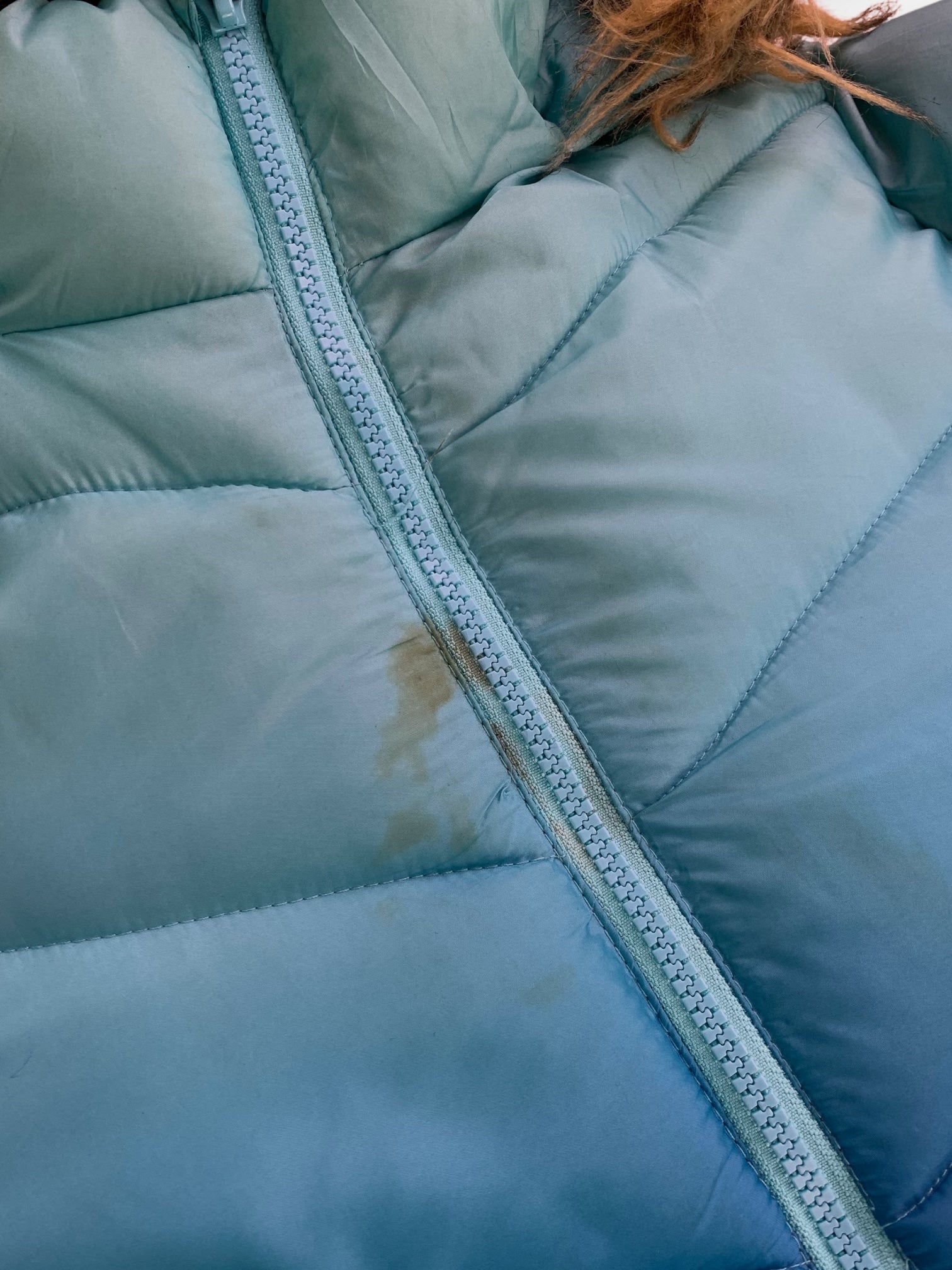 Chaqueta Puffer Color Block - Niña - Small - 14-16Y (Años)