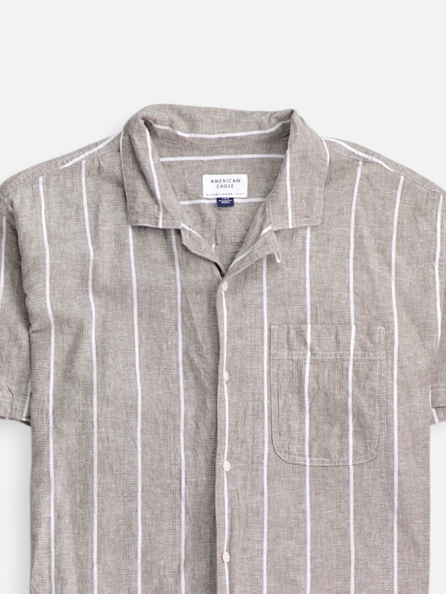 American Eagle Camisa Verano - Hombre - Large