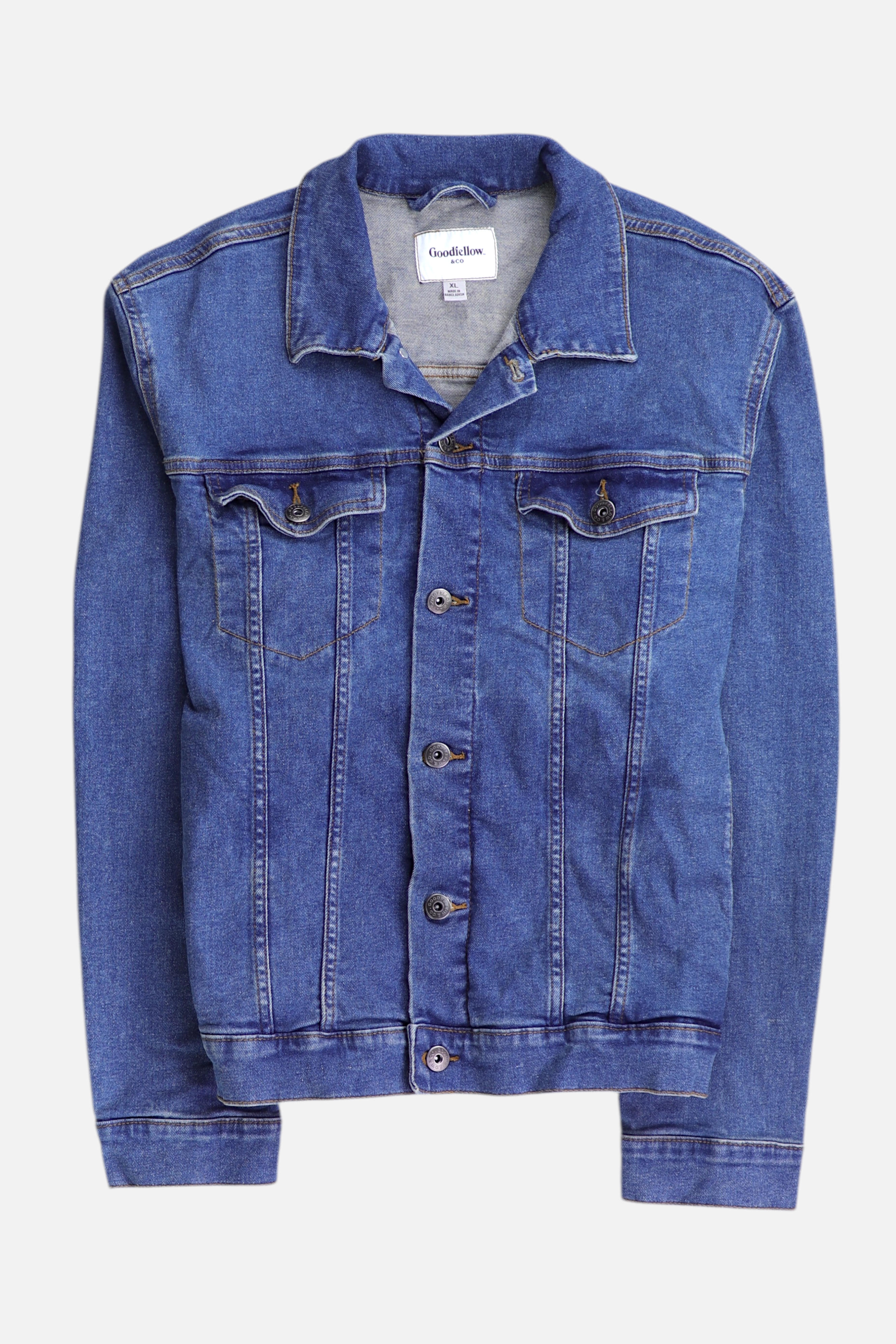 Goodiefellow Chaqueta Denim Basic - Hombre - XL