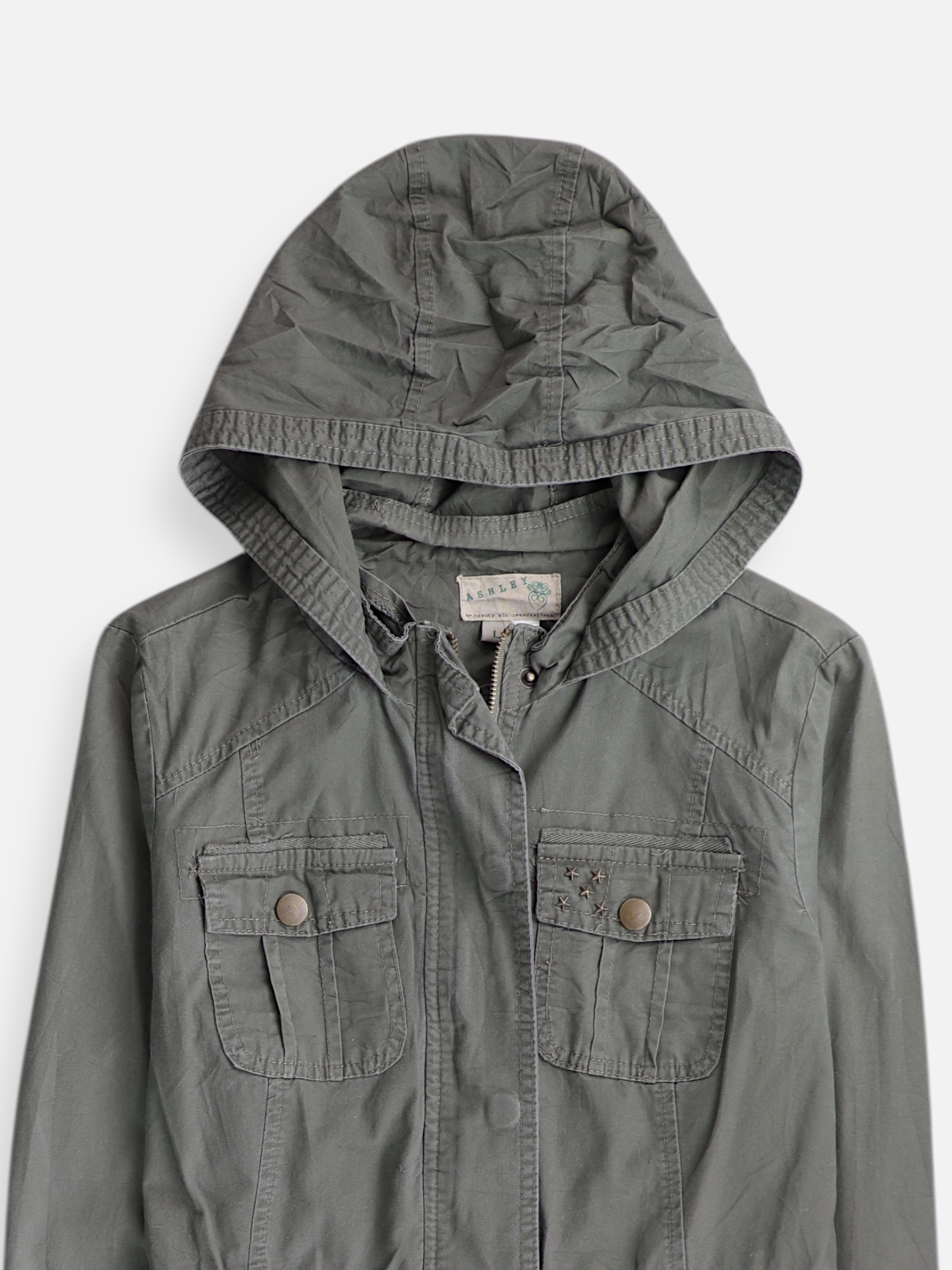 Chaqueta Cazadora Cargo - Mujer - Large