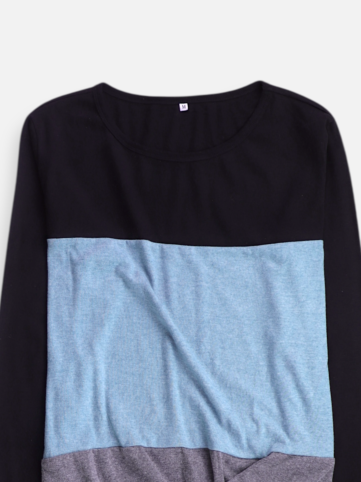 Blusa Color Block - Mujer - Medium
