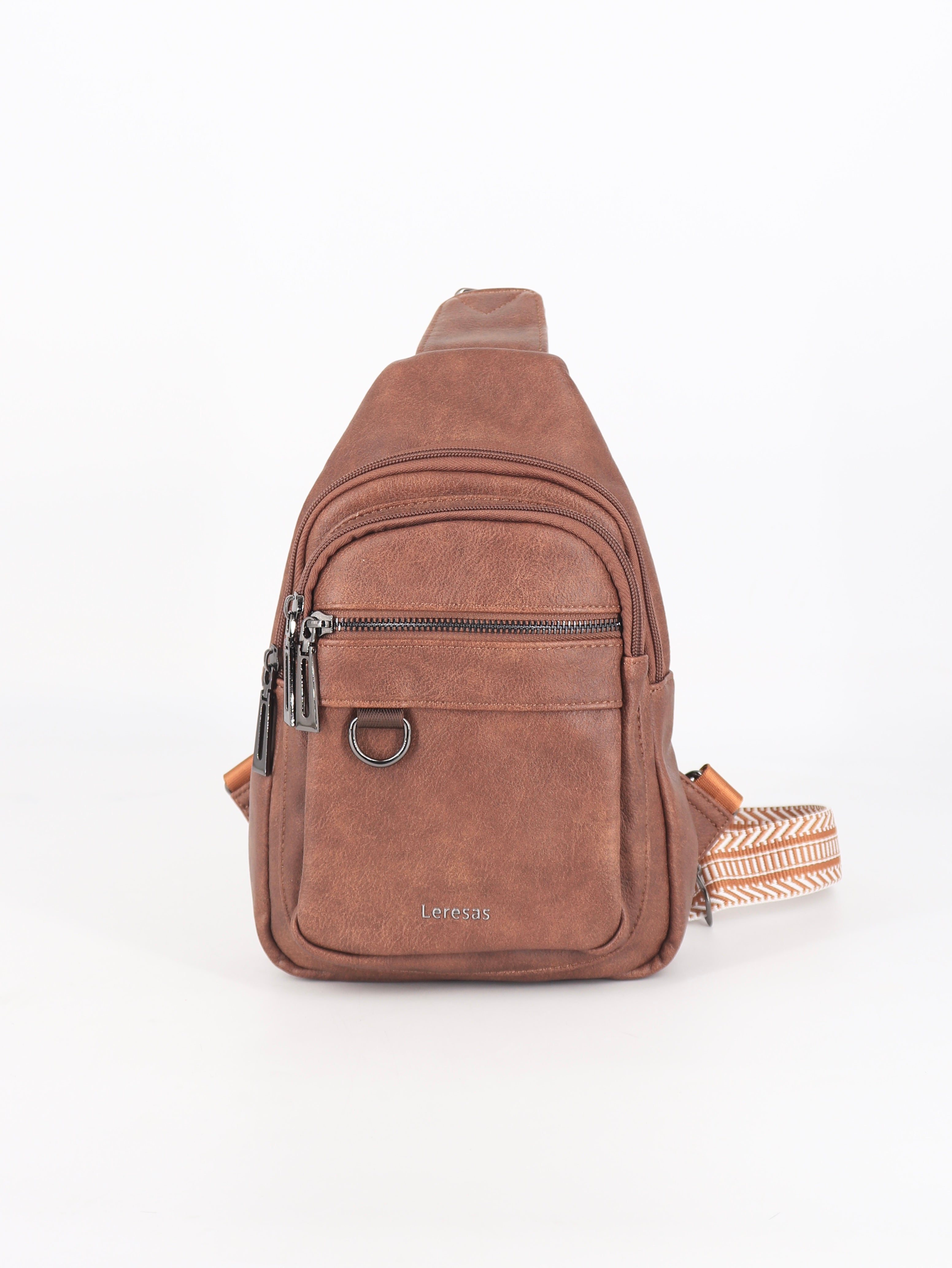 Cangurera Cuero - Hombre - Talla Única (One Size)