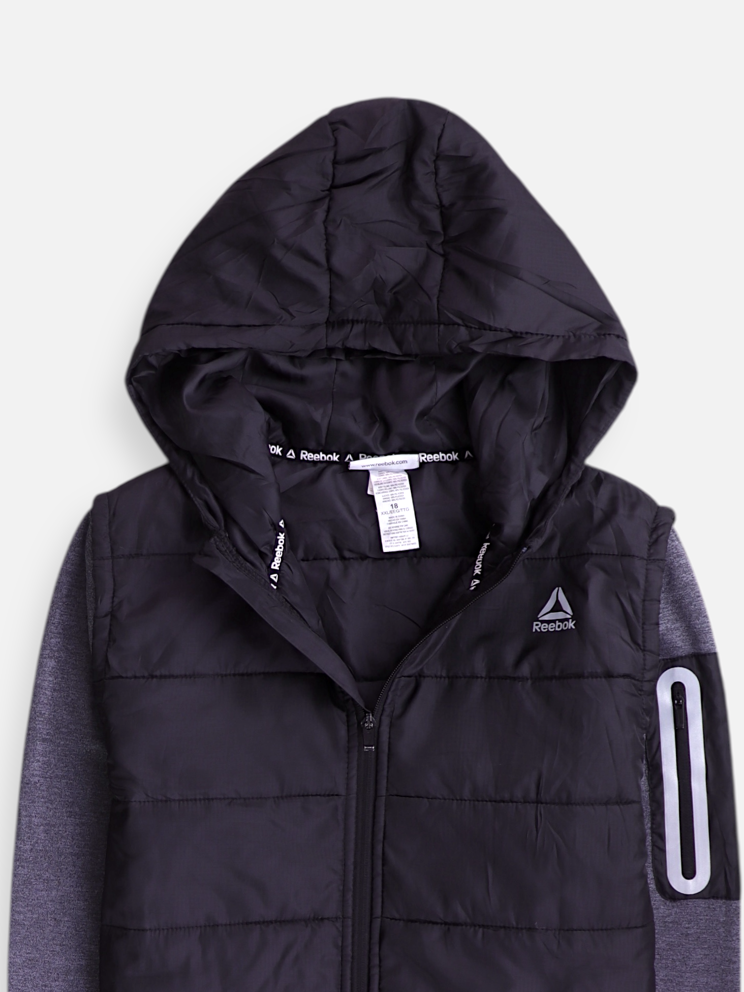 Reebok Sudadera Hoodie Deportivo - Niño - 2XL - 16-18Y (Años)