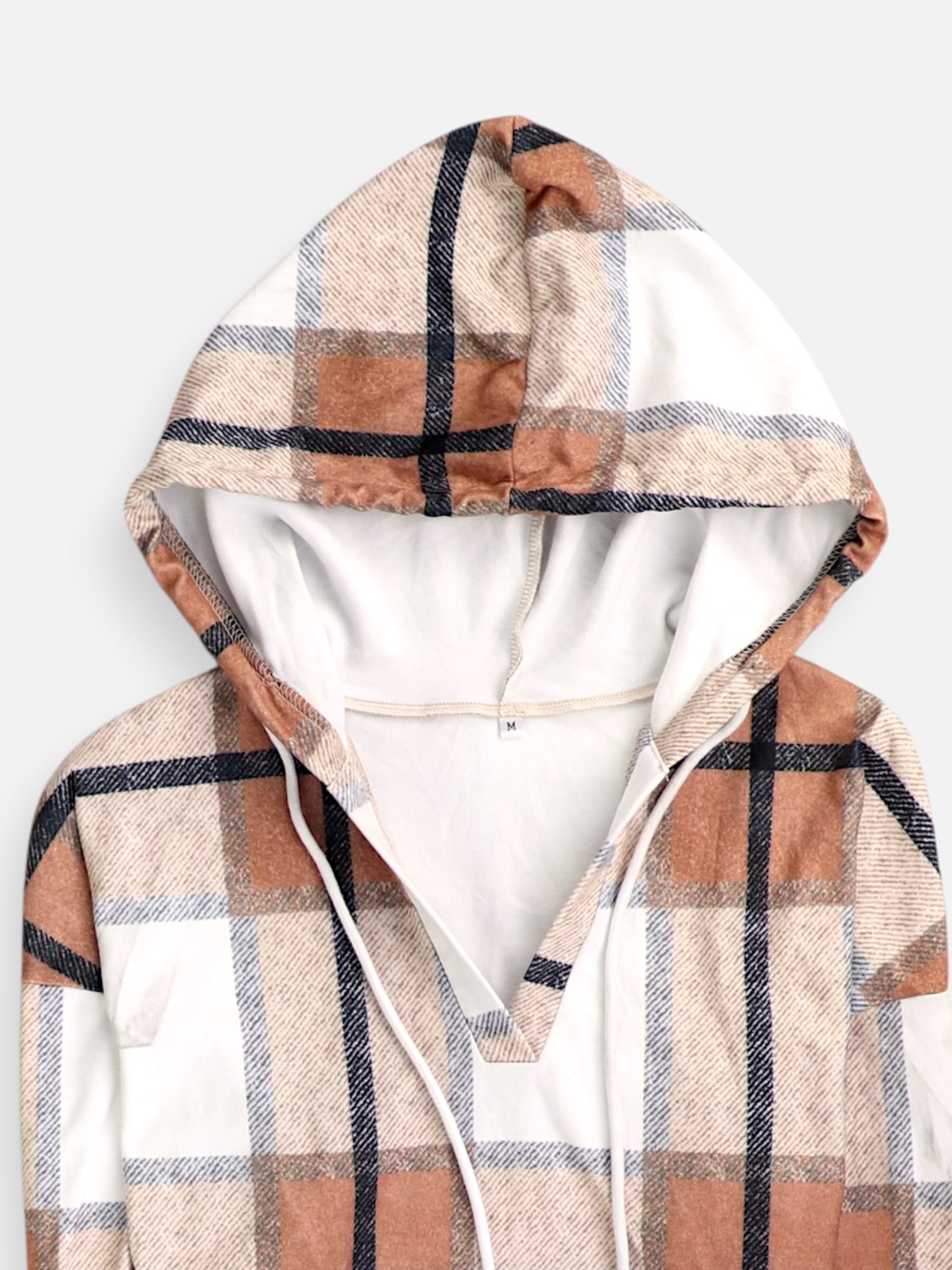 Sudadera Hoodie Color Block - Mujer - mediun