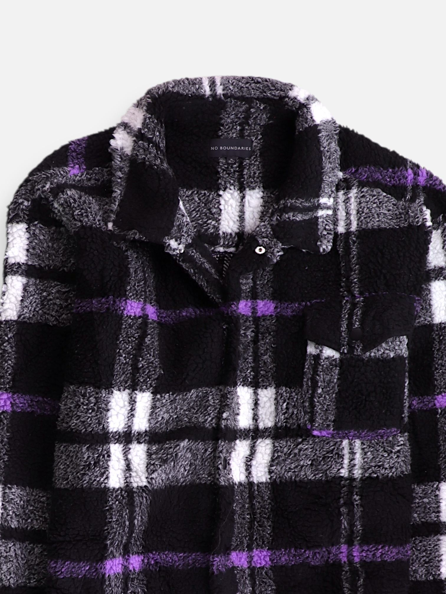 NOBO Chaqueta Sobrecamisa Color Block - Hombre - XL