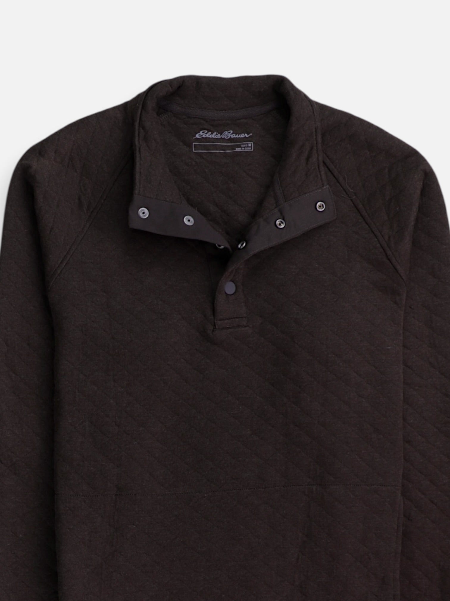 Eddie Bauer Sudadera Fleece Basic - Hombre - Medium