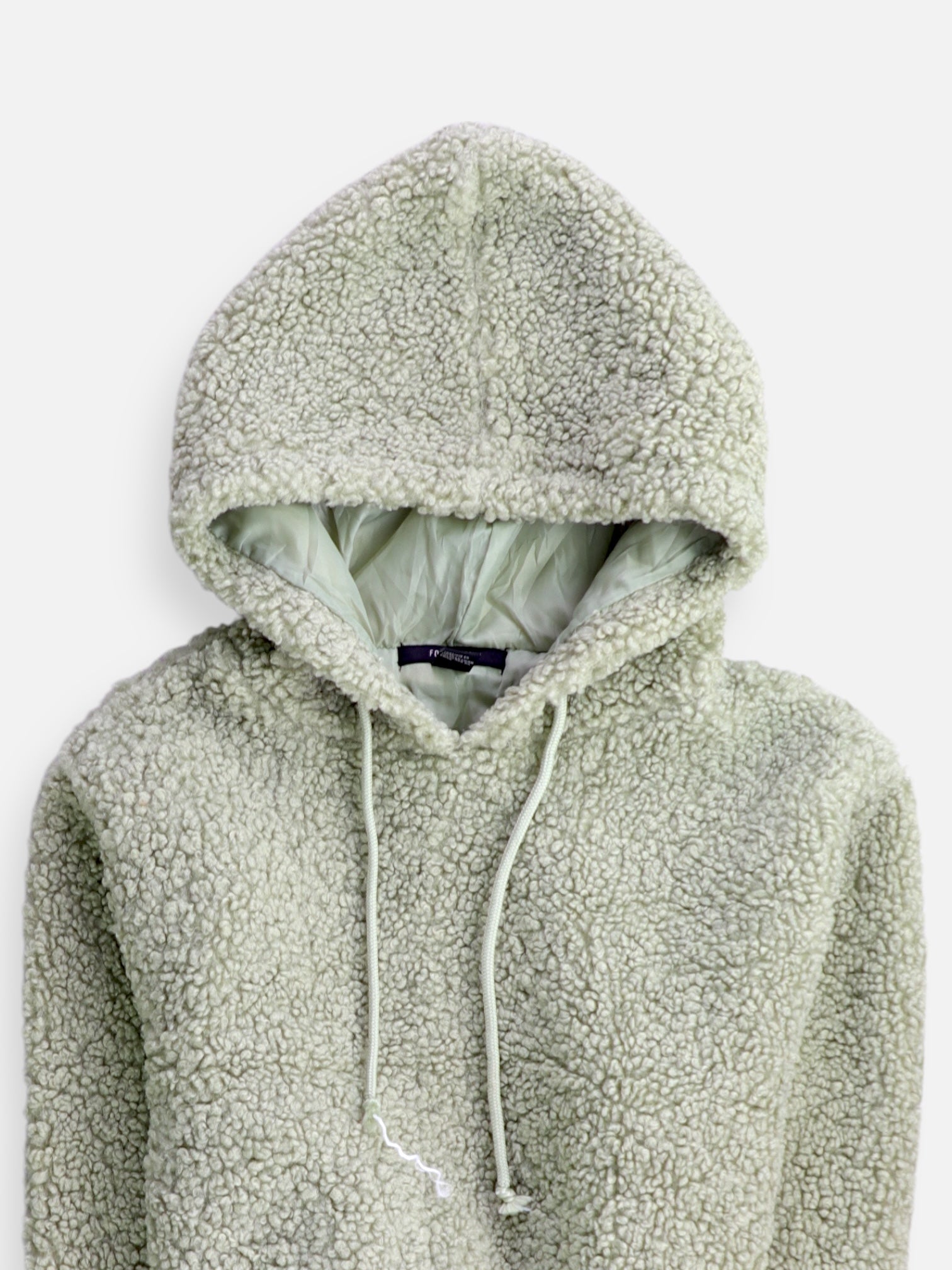 Forever 21 Sudadera Hoodie Teddy - Mujer - Small
