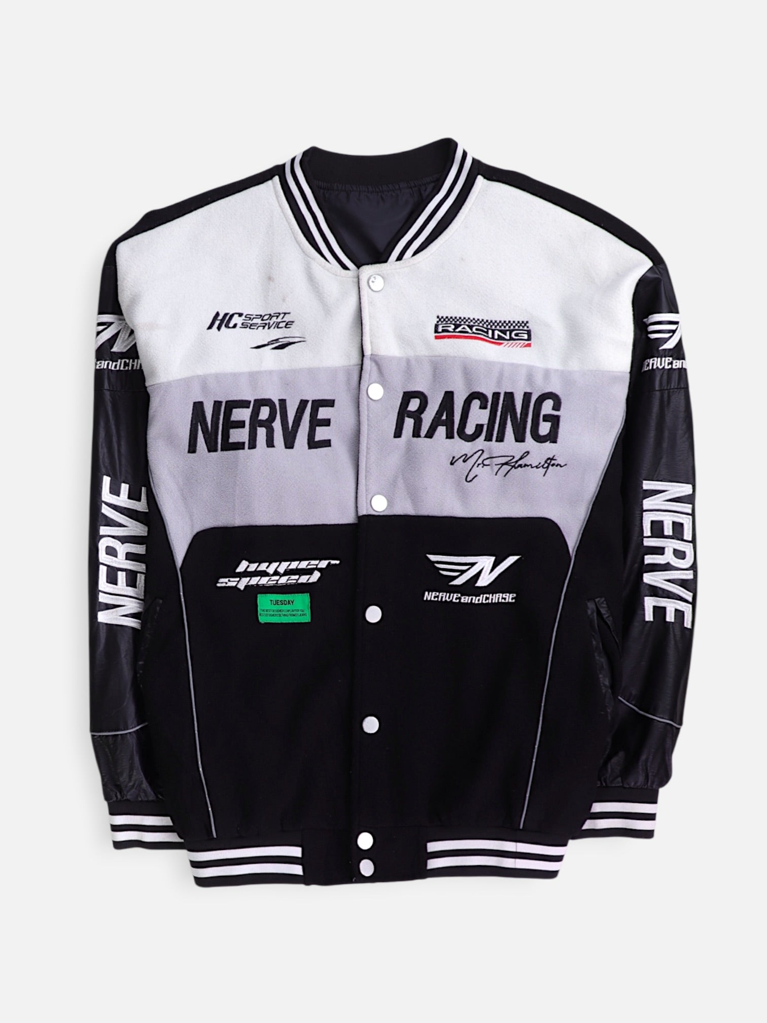 Chaqueta Bomber Racing - Mujer - 3XL