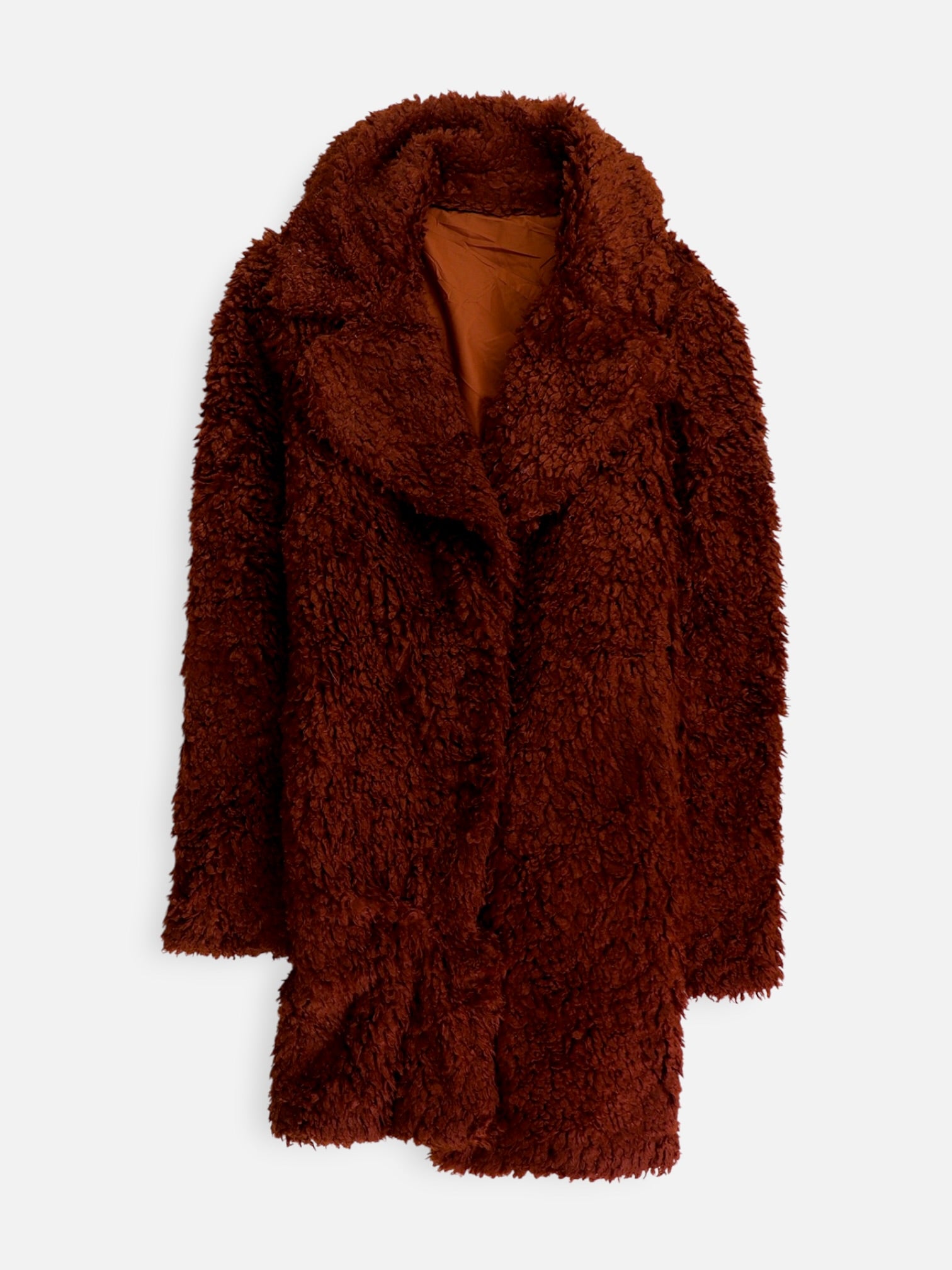 Abrigo Casual Teddy - Mujer - Small