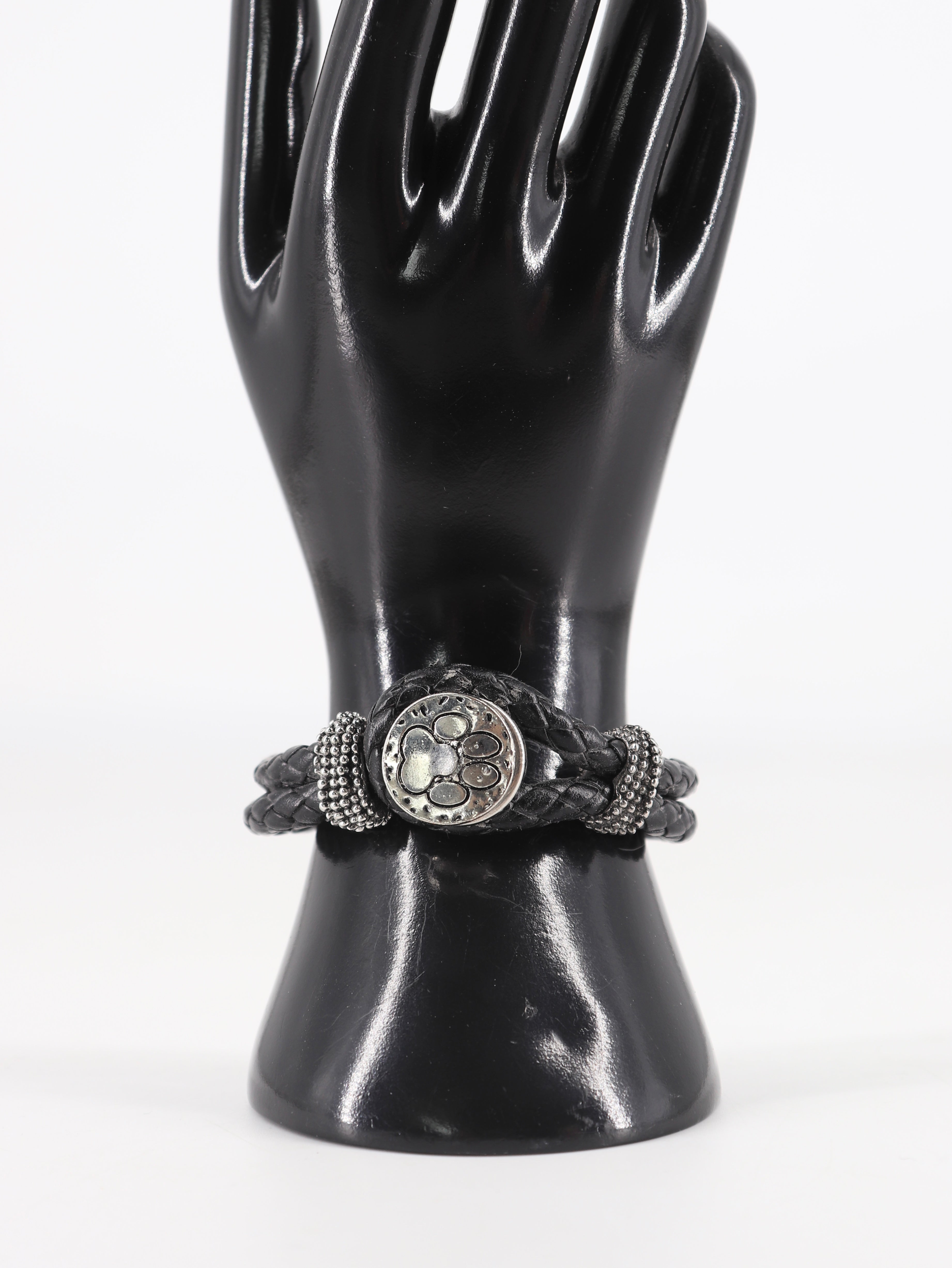 Pulsera Cuero - Mujer - Talla Única (One Size)