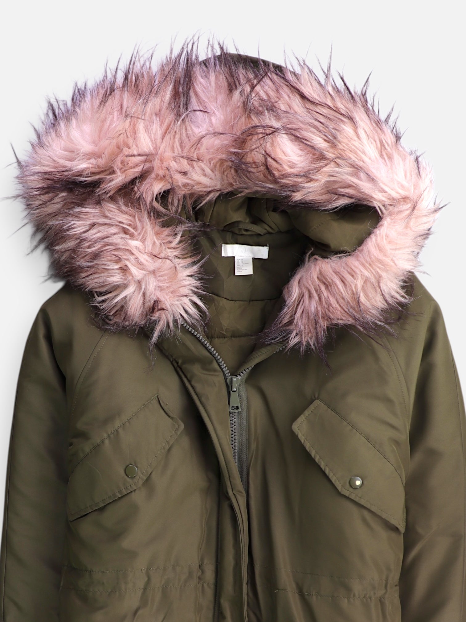 H&M Chaqueta Cazadora Impermeable - Mujer - Medium