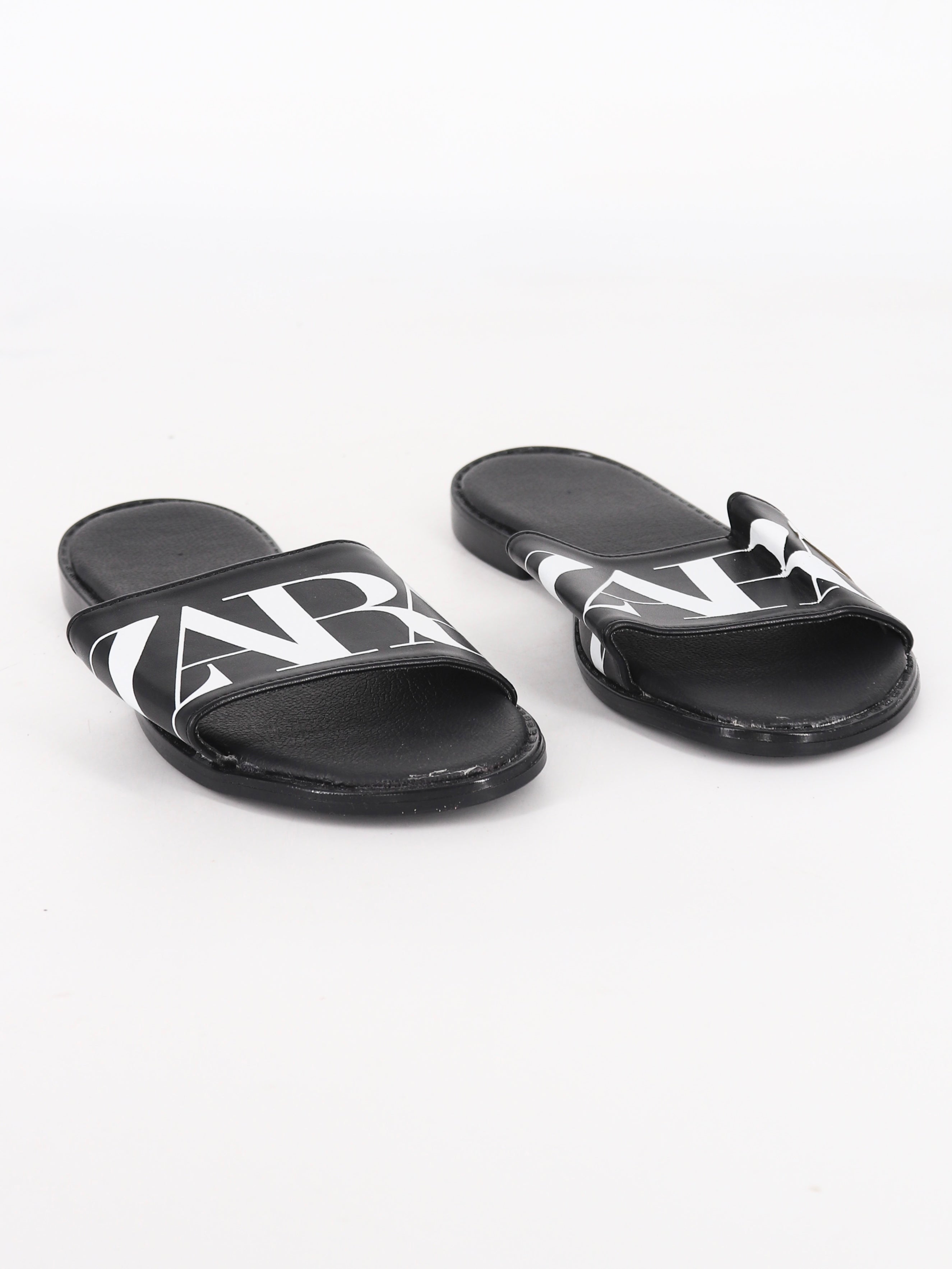 ZARA Sandalias Casual Cuero - Mujer - 39