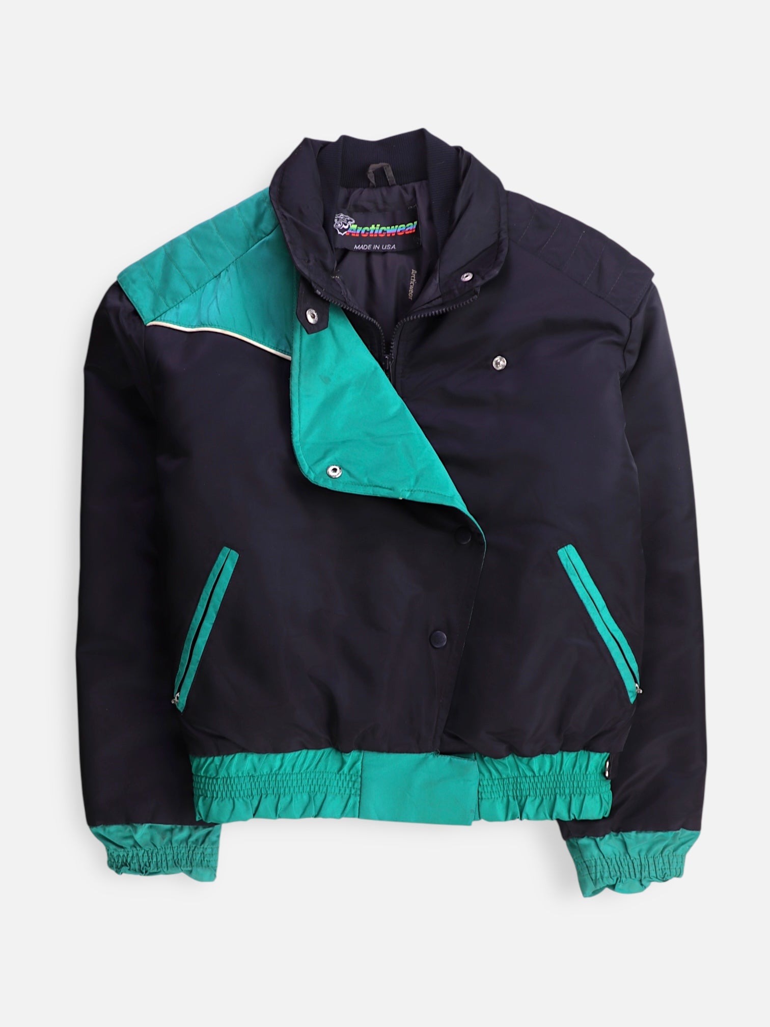 ARTICWEAR Chaqueta Impermeable Color Block - Mujer - Small