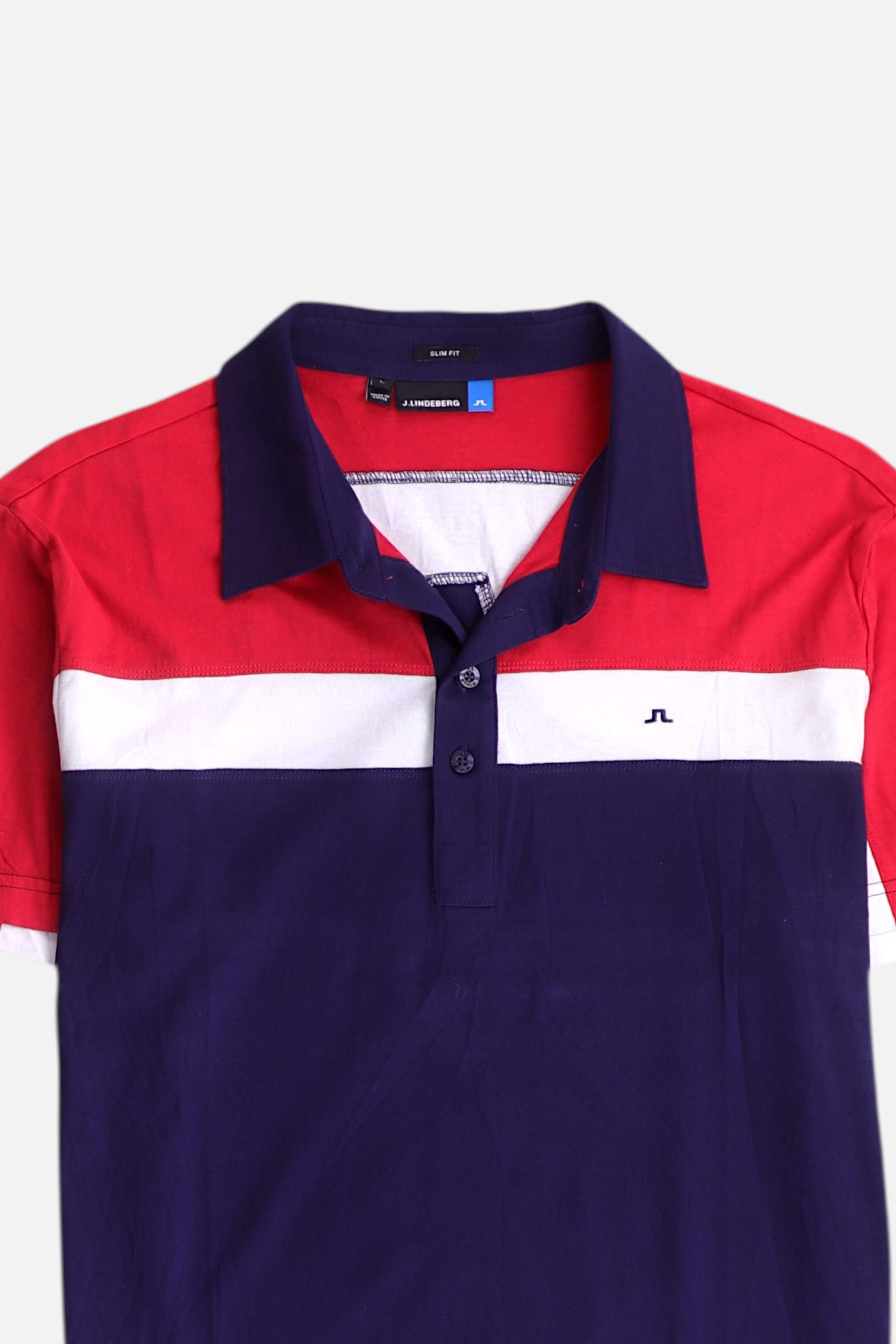 Camisa Color Block - Hombre - Large