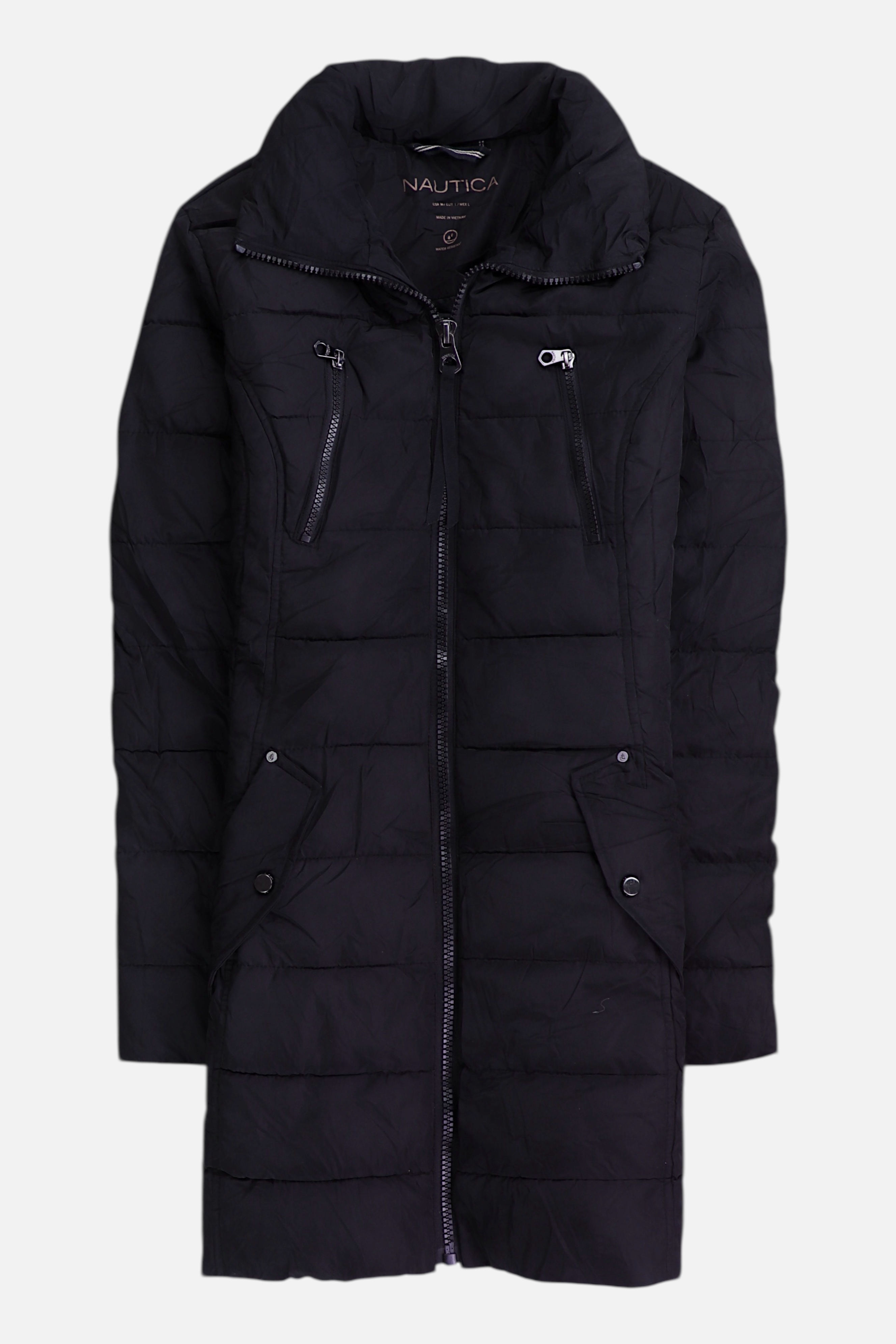 Nautica Abrigo Impermeable Puffer - Mujer - Large