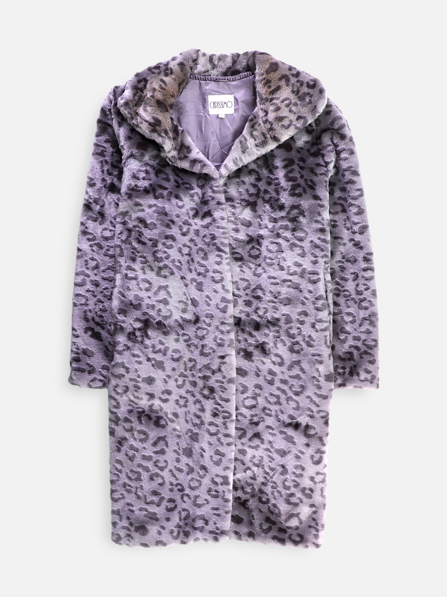 Abrigo Teddy Animal Print - Mujer - XL