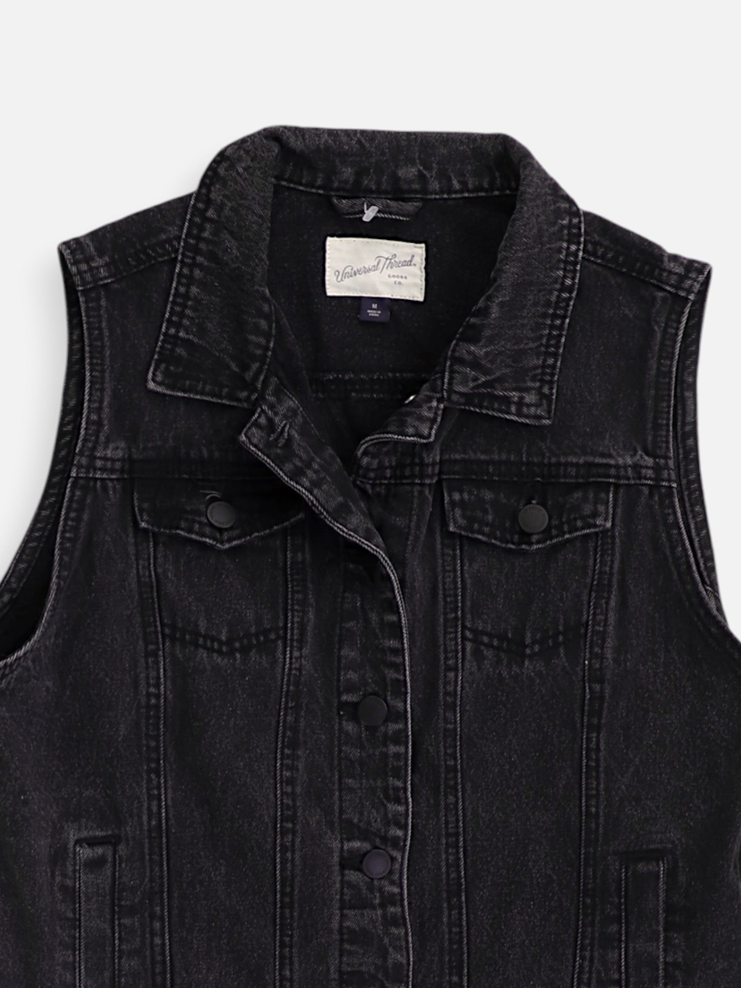 Universal Thread Chaleco Denim - Mujer - Medium