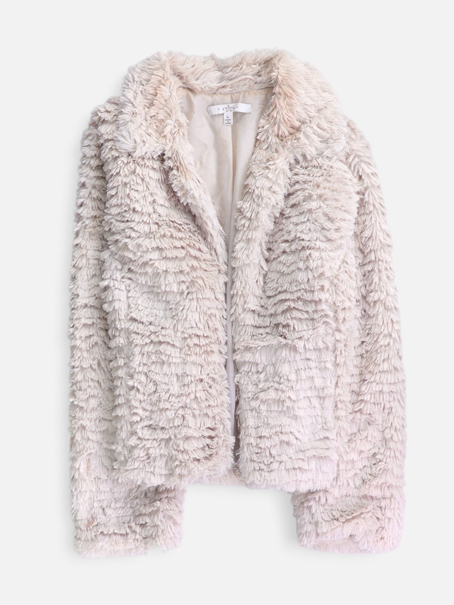 Chaqueta Casual Teddy - Mujer - Large