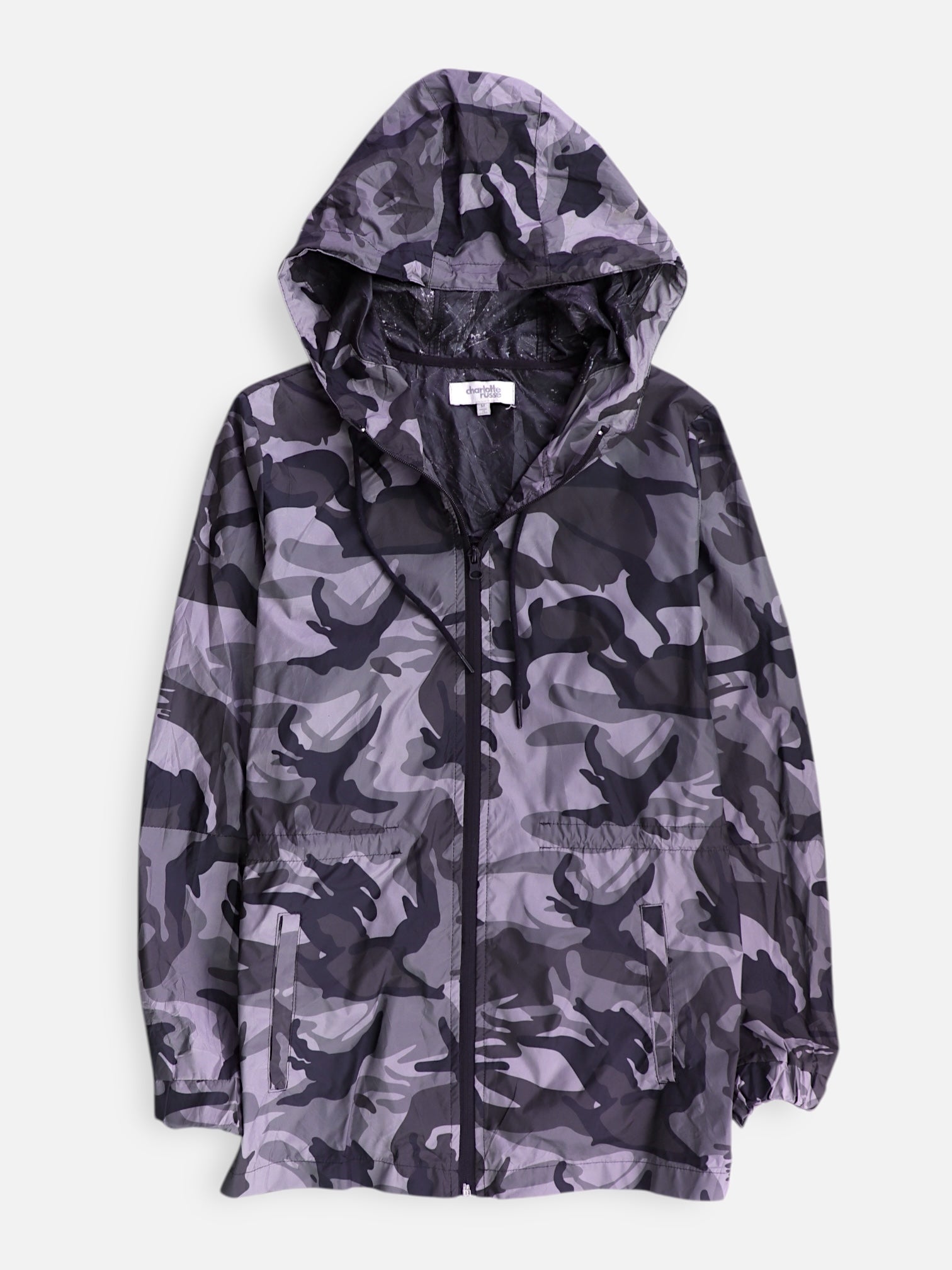 Charlotte Russe  Chumpa Impermeable - Mujer - Medium