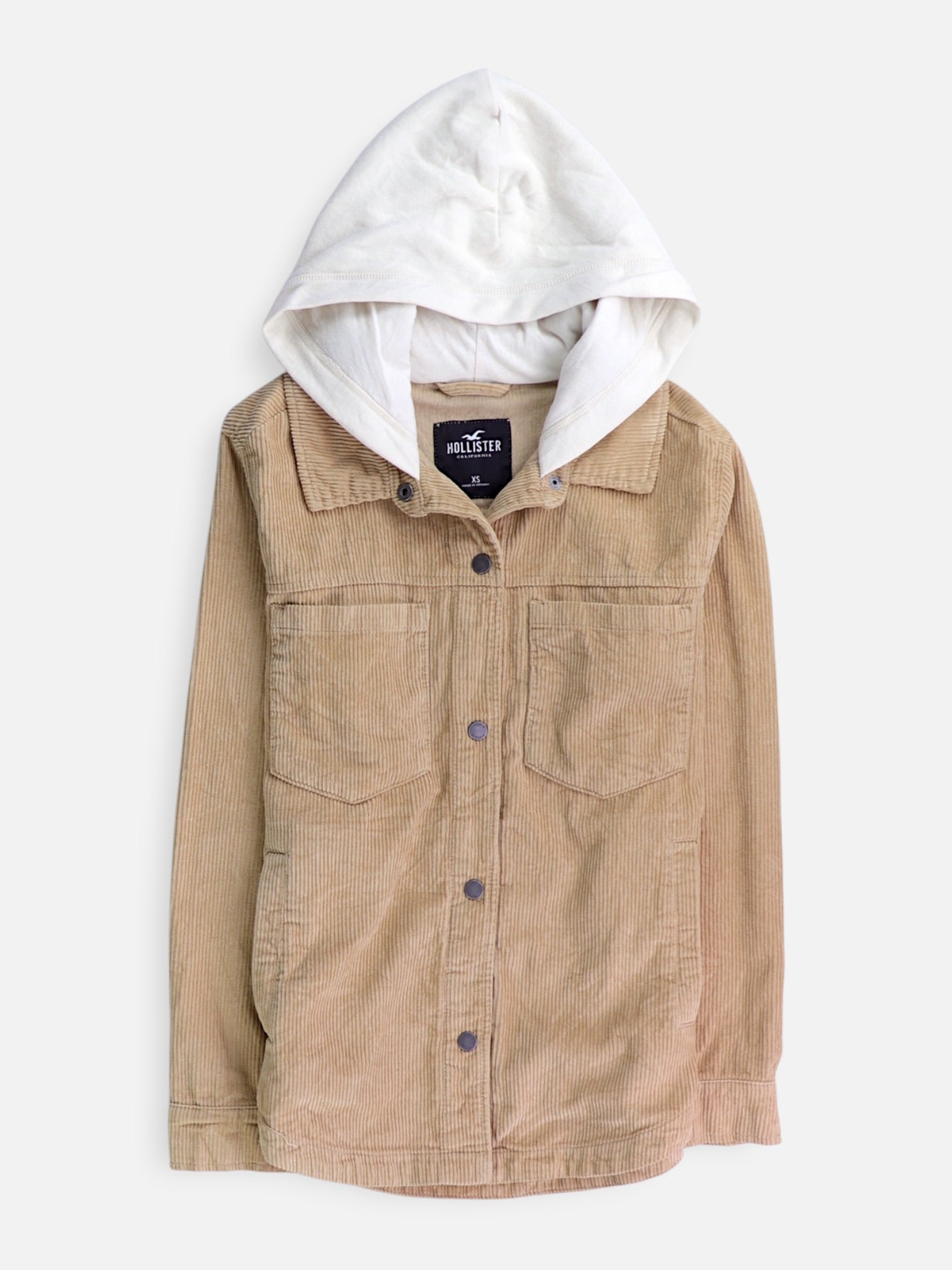 Hollister Chaqueta Sobrecamisa Corduroy - Mujer - XS