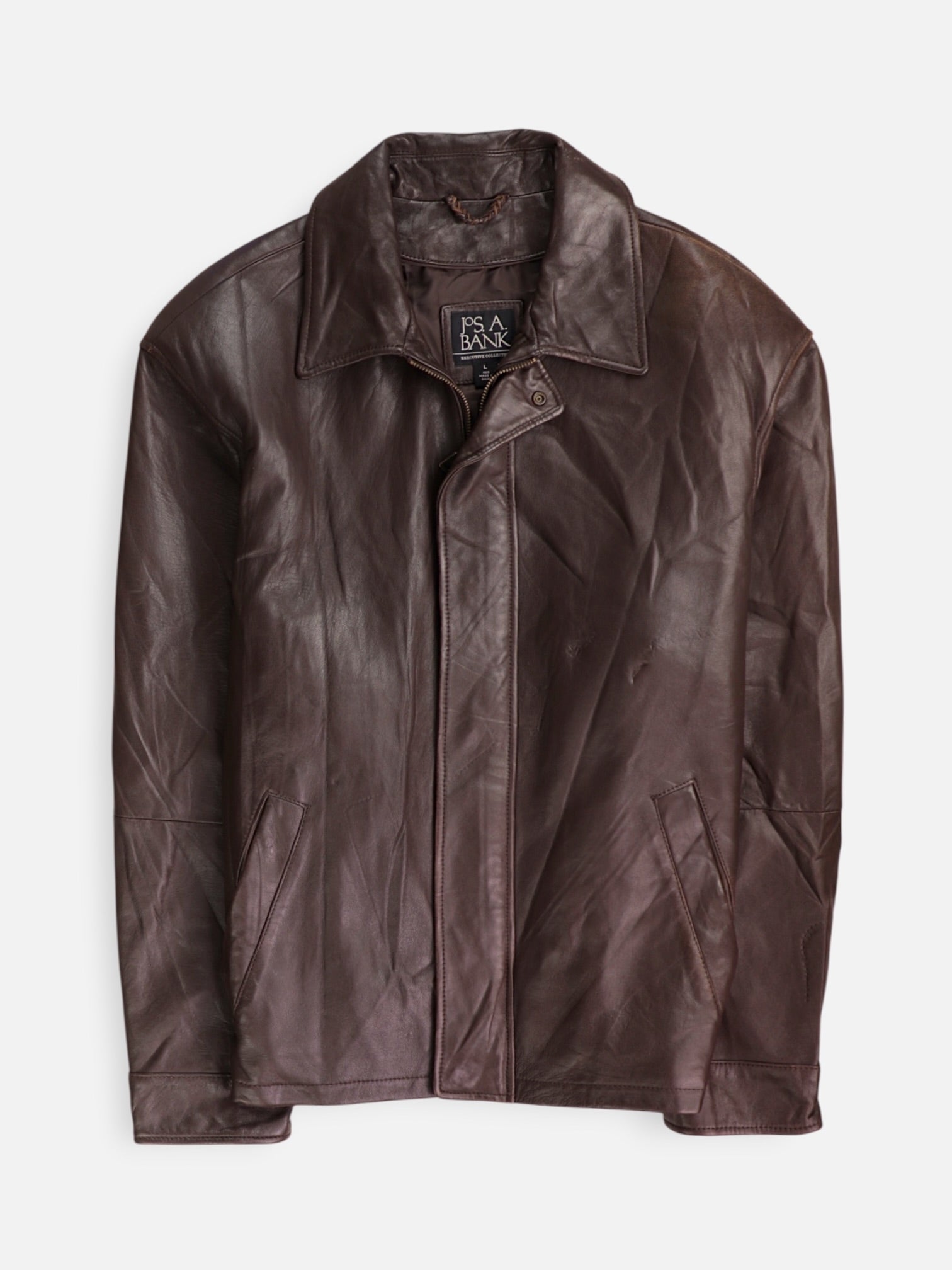 Chaqueta Casual Cuero - Hombre - Large