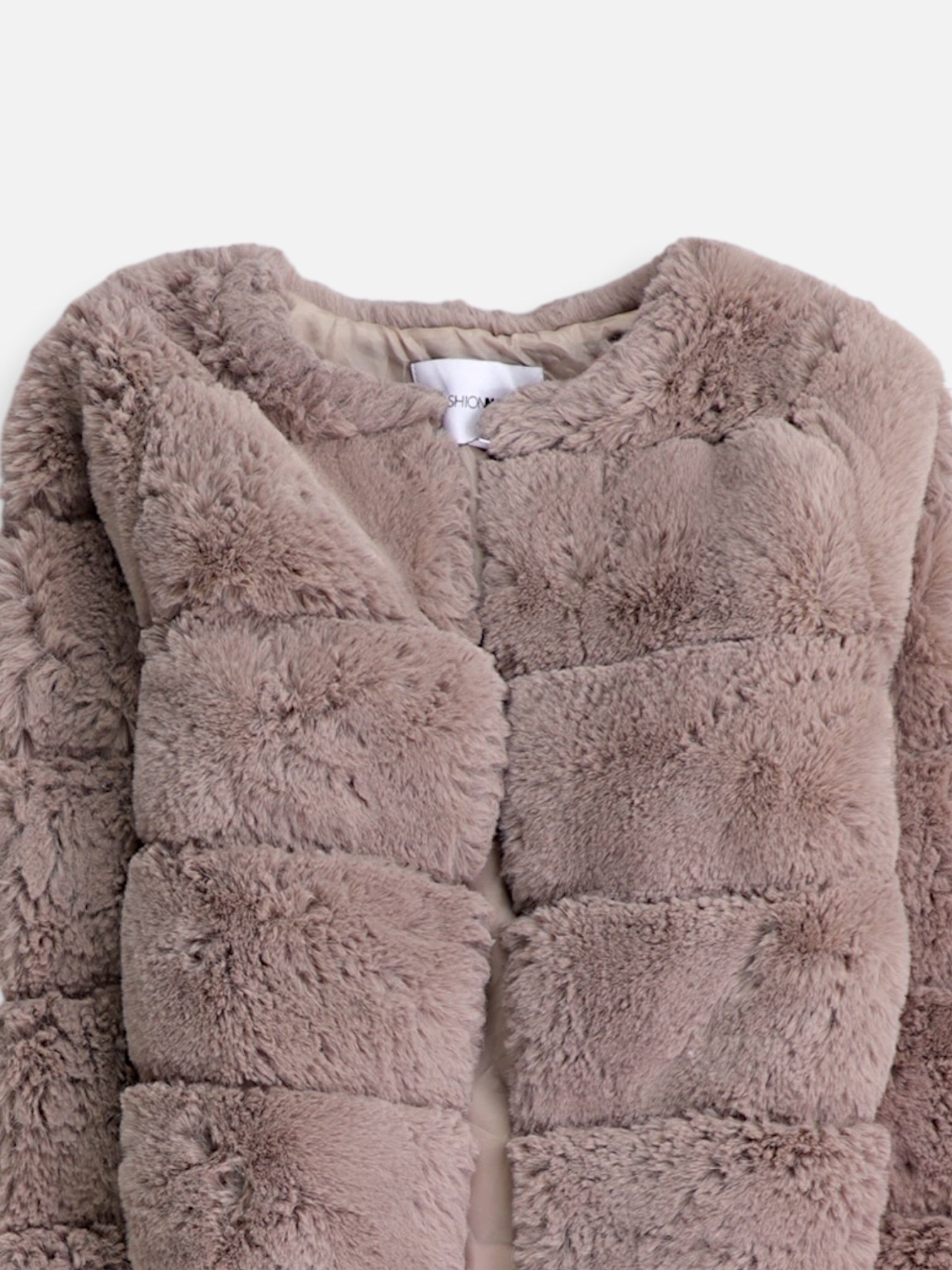 Fashionnova Chaqueta Casual Teddy - Mujer - Small