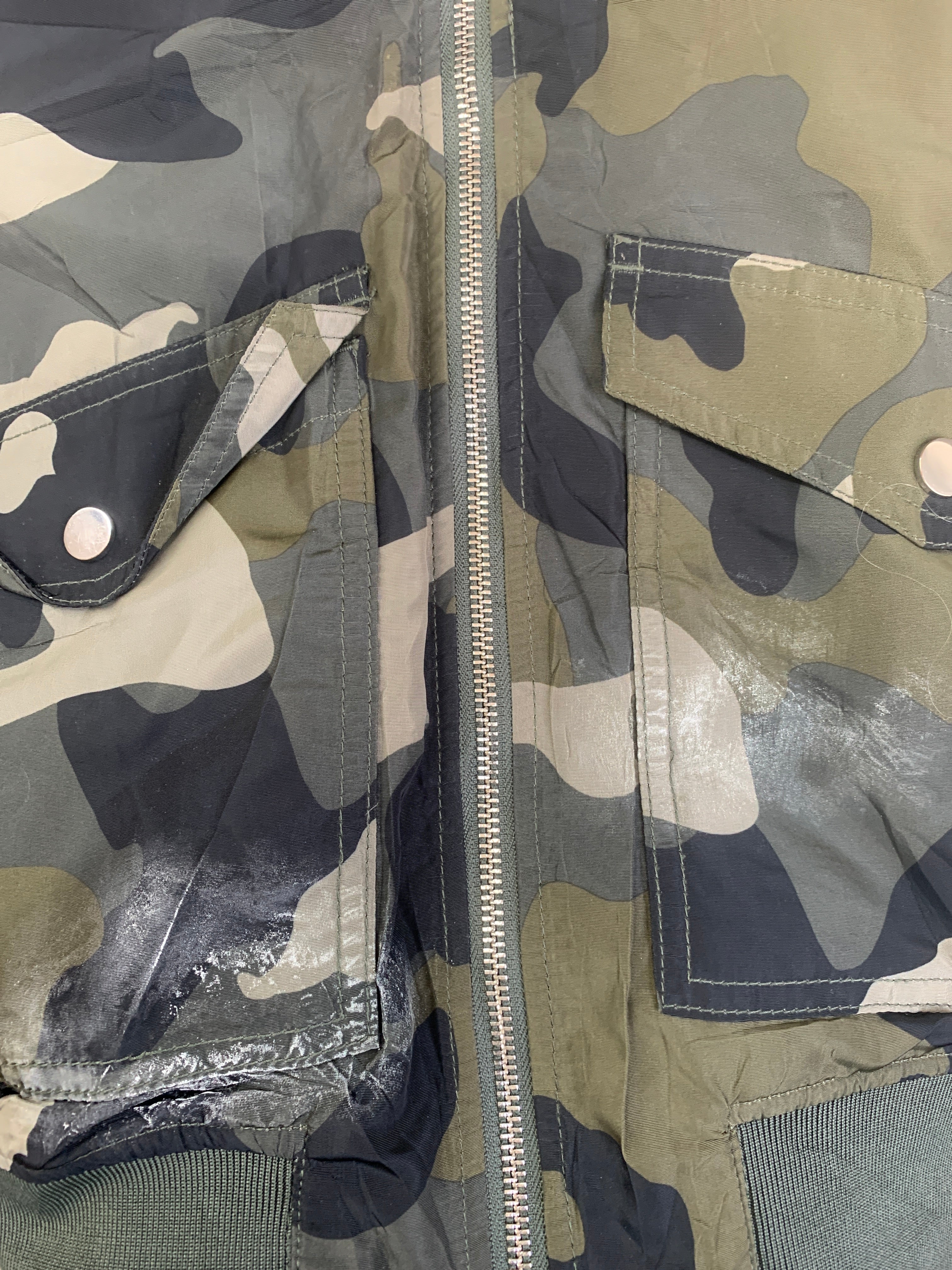 H&M Chaqueta Bomber Militar - Mujer - 8