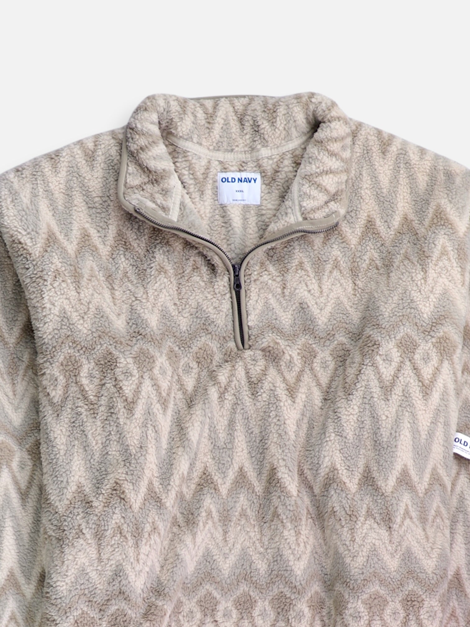 Old Navy Sueter Fleece Casual - Hombre - 3XL