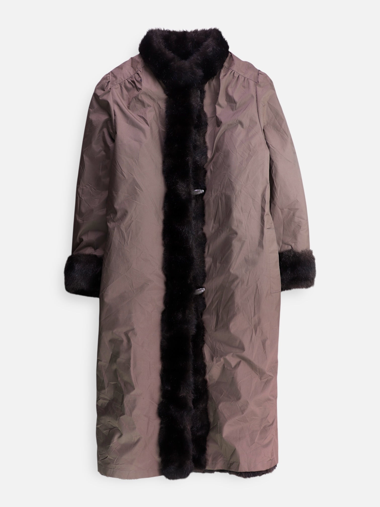 Abrigo Frock Coat Reversible - Mujer - Medium