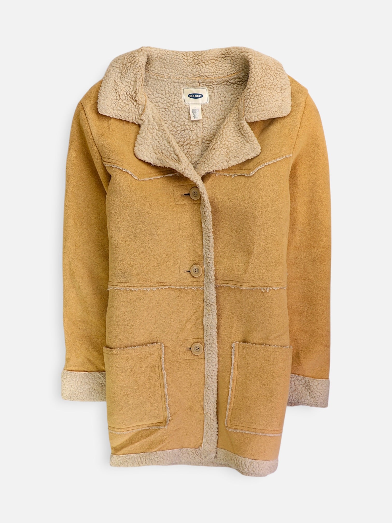 Old Navy Abrigo Single breasted trench Casual - Mujer - Large
