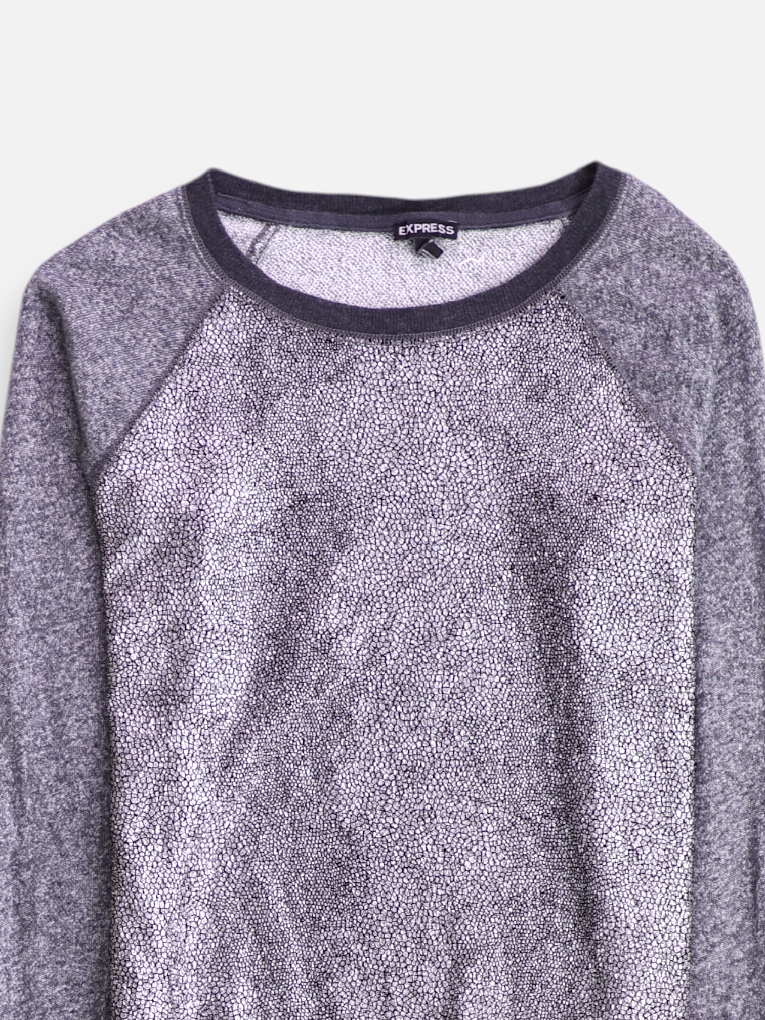 EXPRESS Sudadera Sweatshirt Basic - Mujer - Small