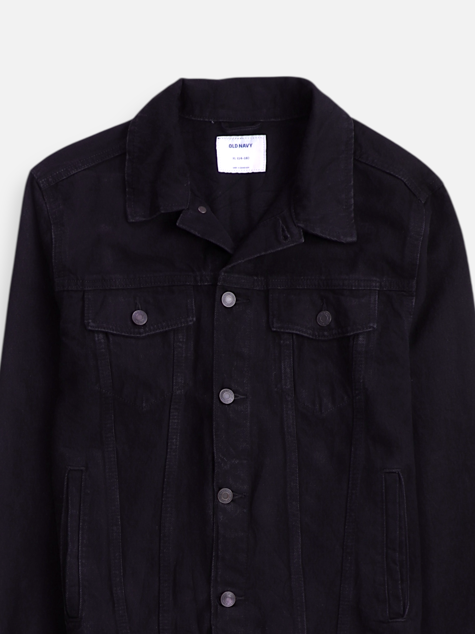 Old Navy Chaqueta Denim Basic - Niño - XL - 14-16Y (Años)