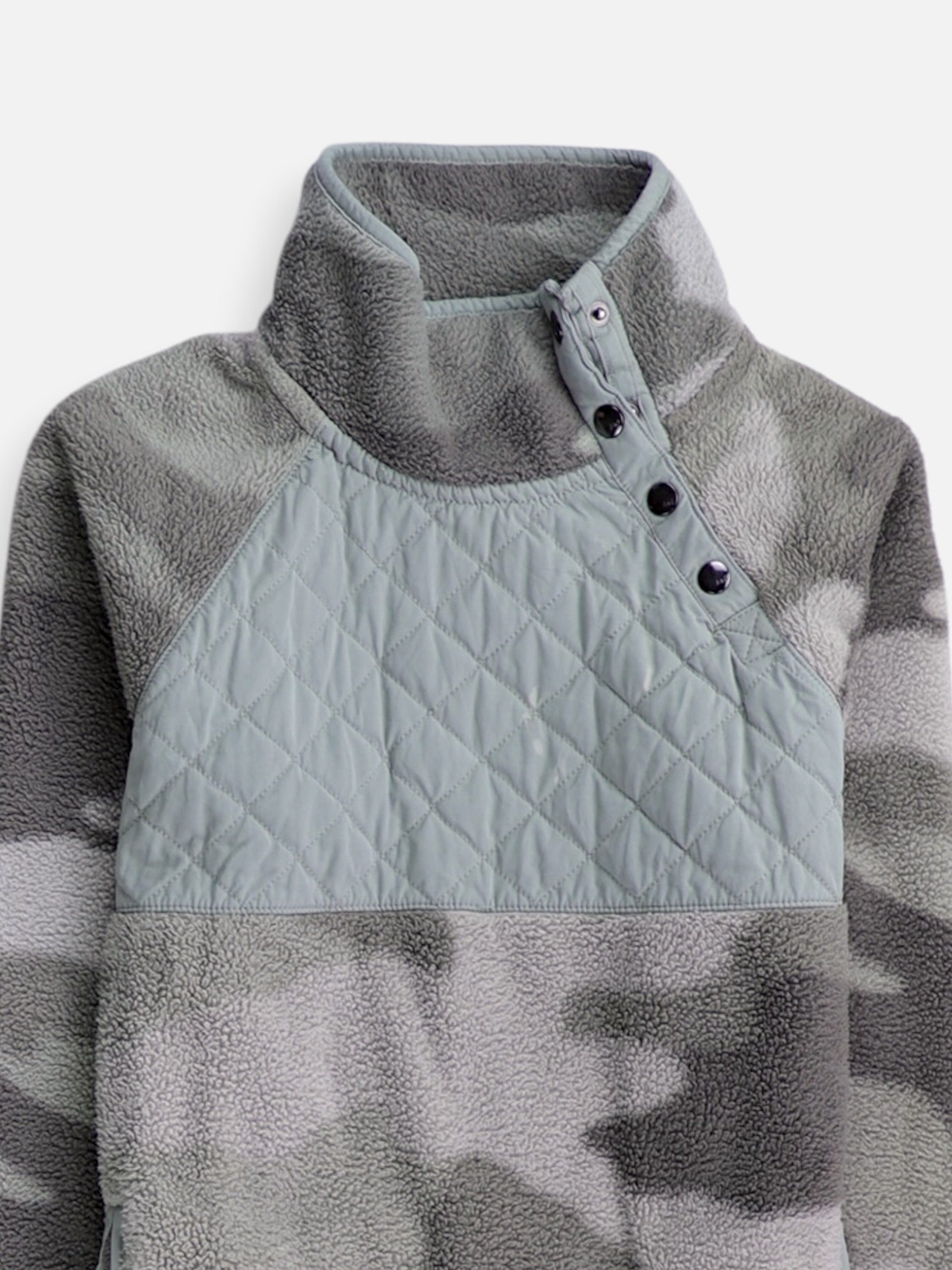 Abercrombie & Fitch Sueter Fleece Casual - Mujer - Small