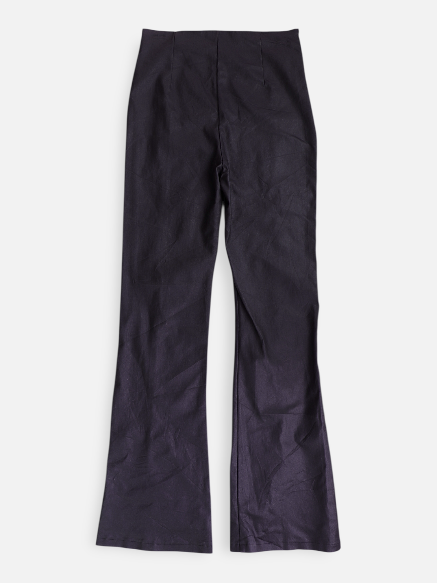 Pantalon Flare Fit Cuero - Mujer - Large