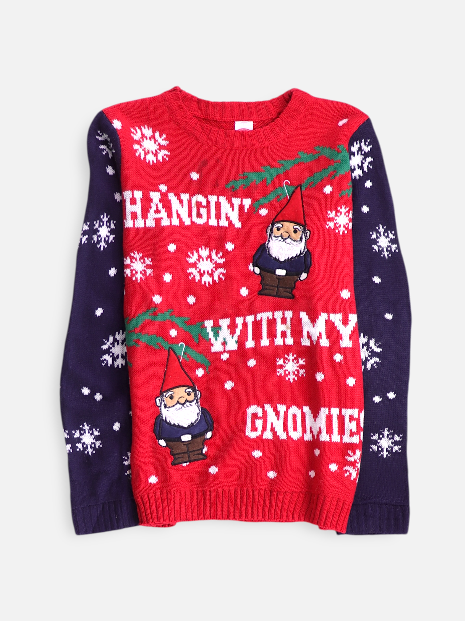 Sueter Knit Navideño - Niño - Large - 10-12Y (Años)