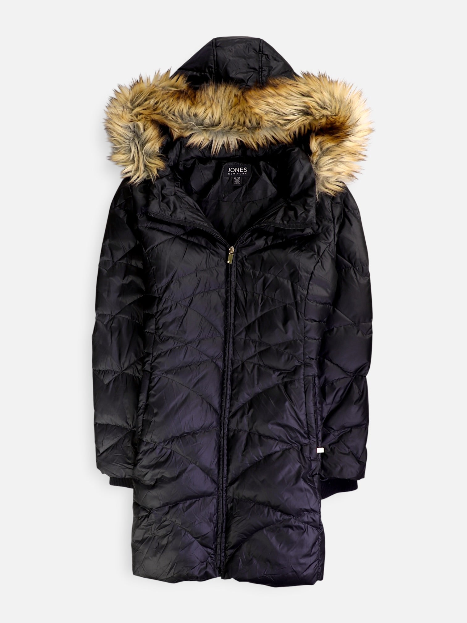 JONES NEW YORK Abrigo Impermeable Puffer - Mujer - XL