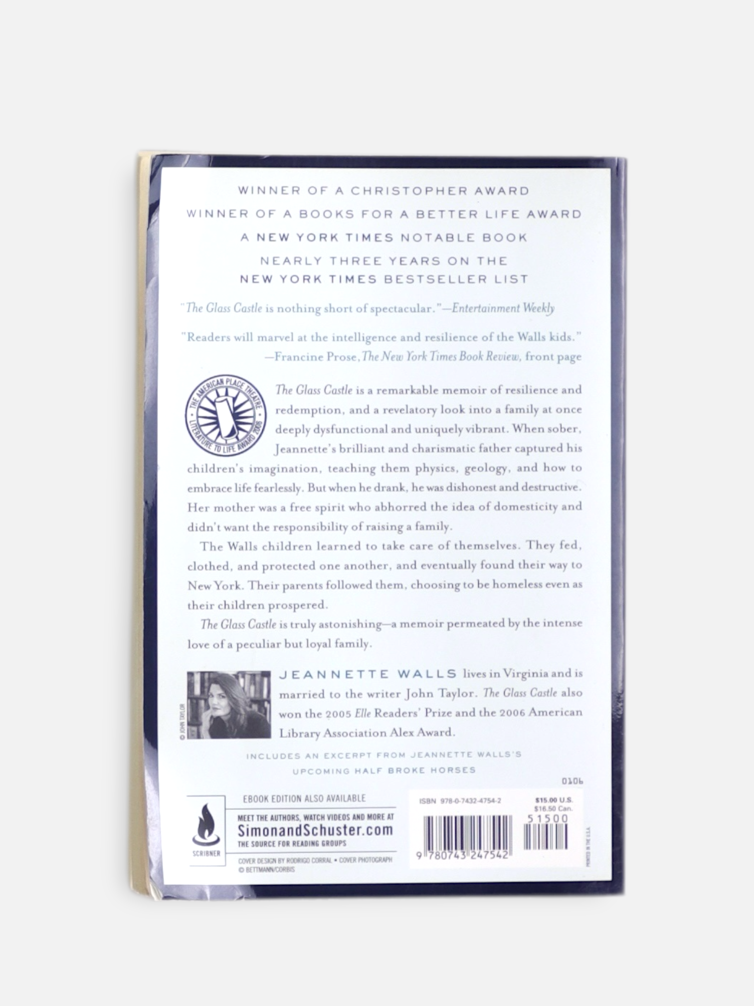 Libro THE GLASS CASTLE by Jeannette Walls