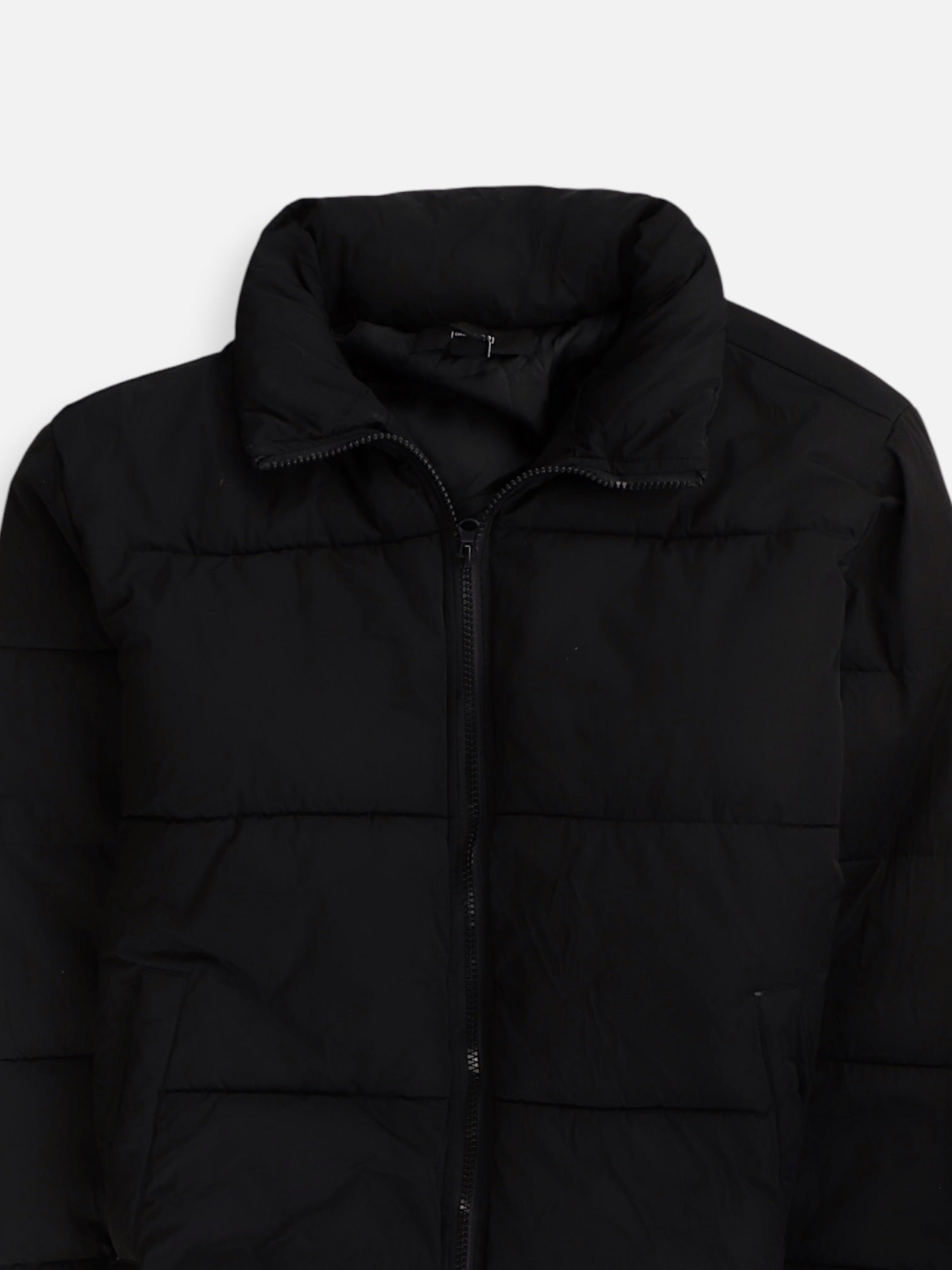 Forever 21 Chaqueta Puffer Impermeable - Mujer - Medium