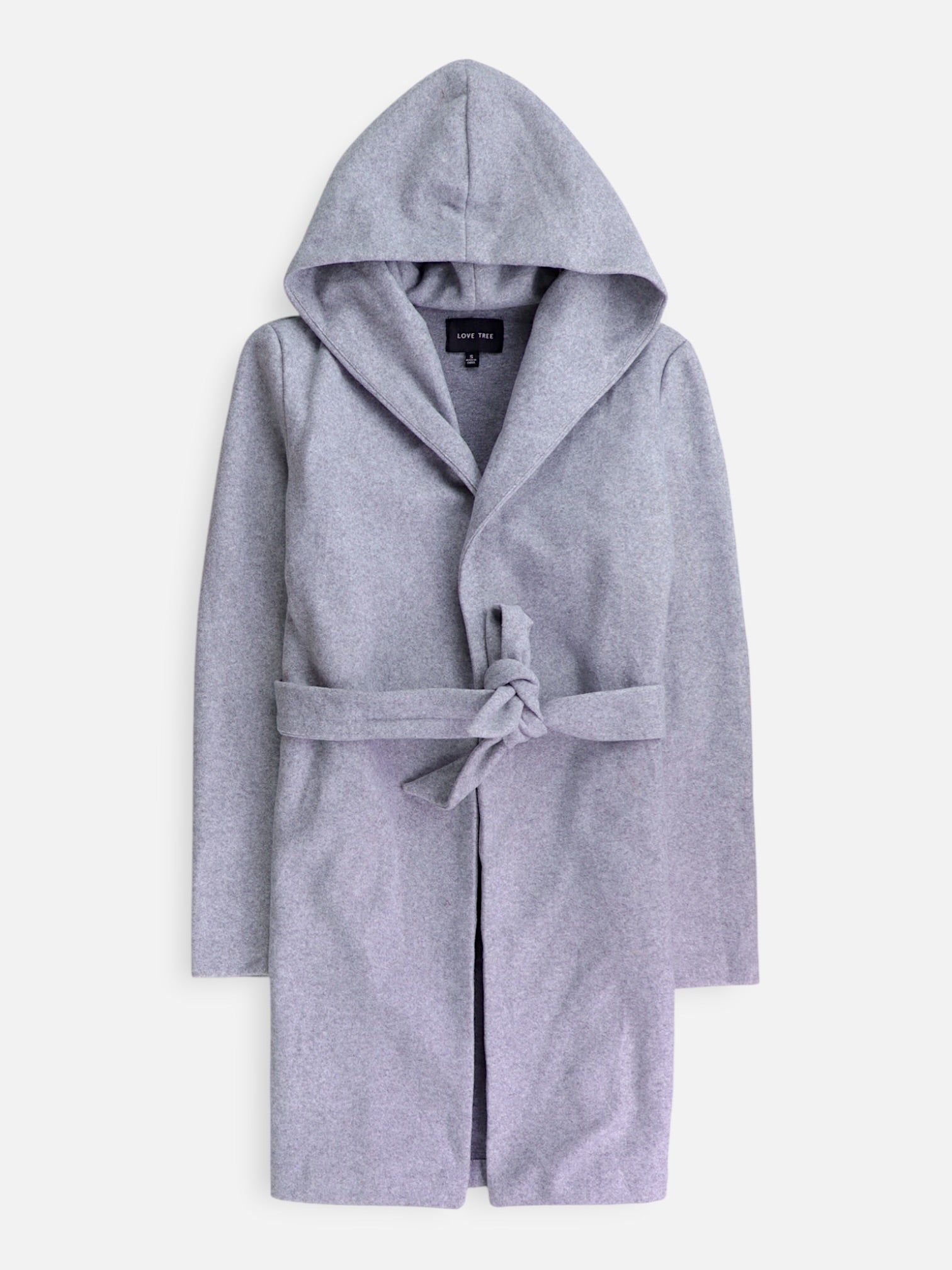 LOVE TREE Abrigo Trench Coat Casual - Mujer - Small