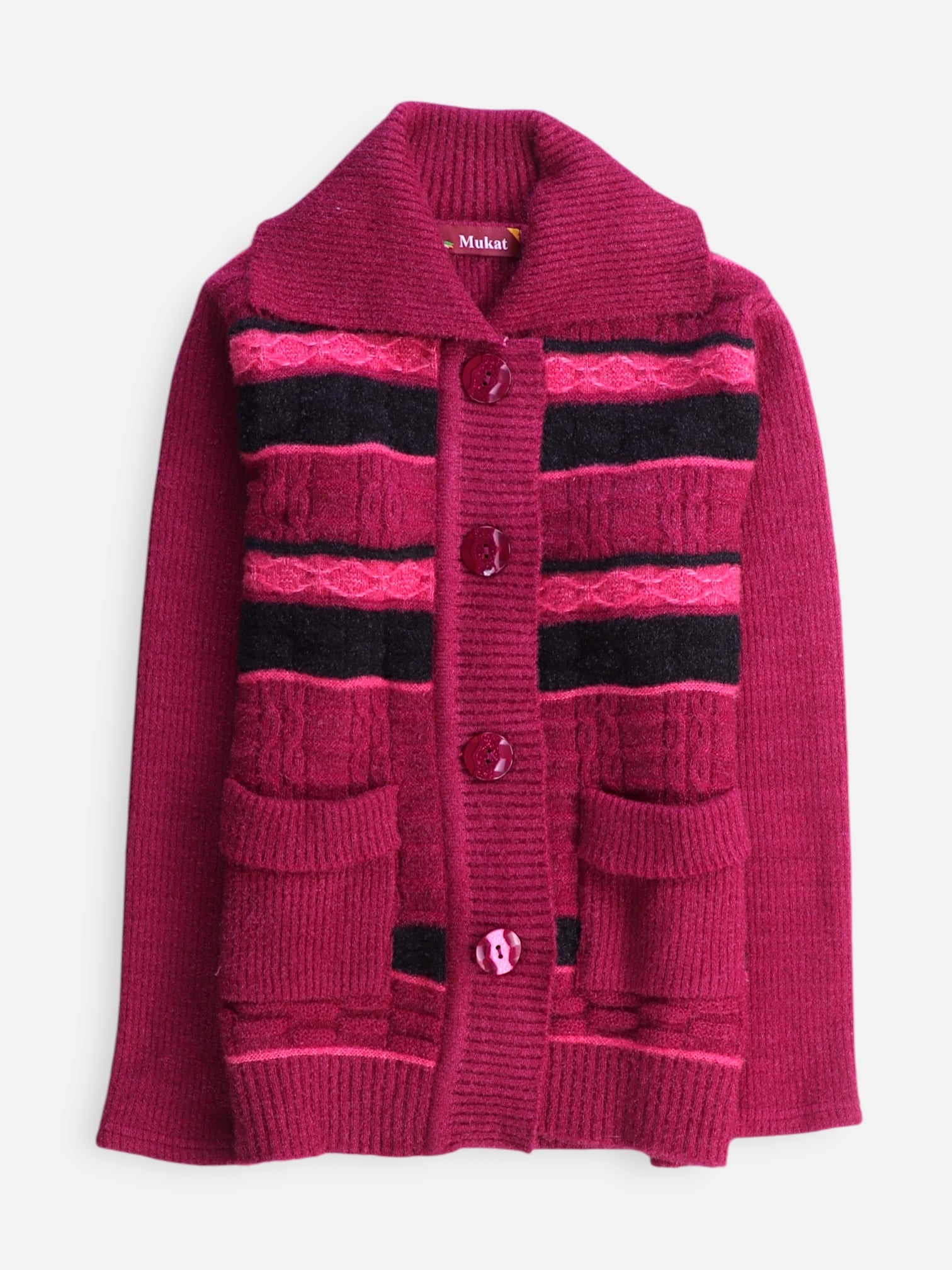 Sueter Knit Color Block - Mujer - XS