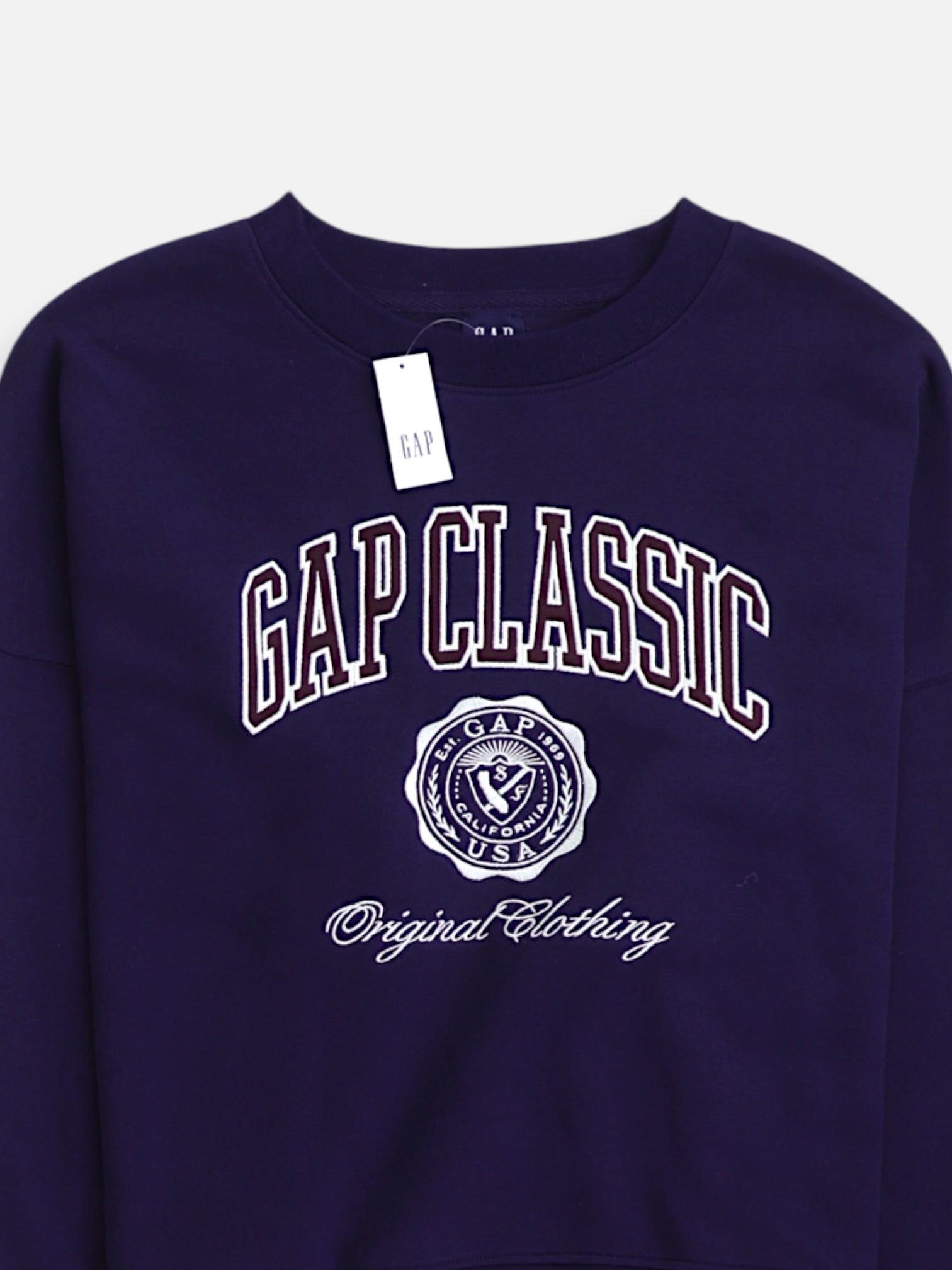 GAP Sudadera Sweatshirt Crop Top - Mujer - Large