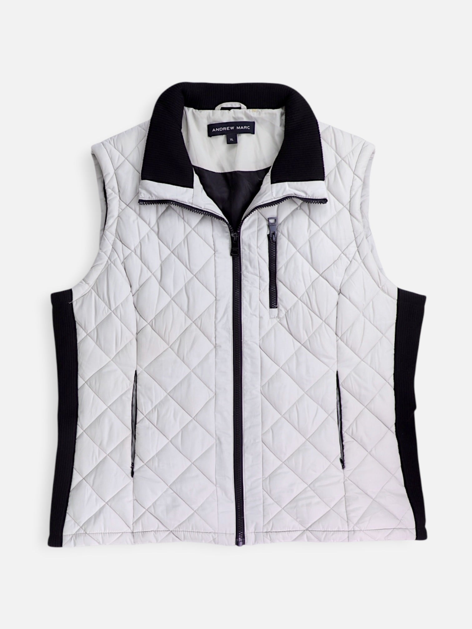 ANDREW MARC Chaleco Impermeable - Mujer - XL