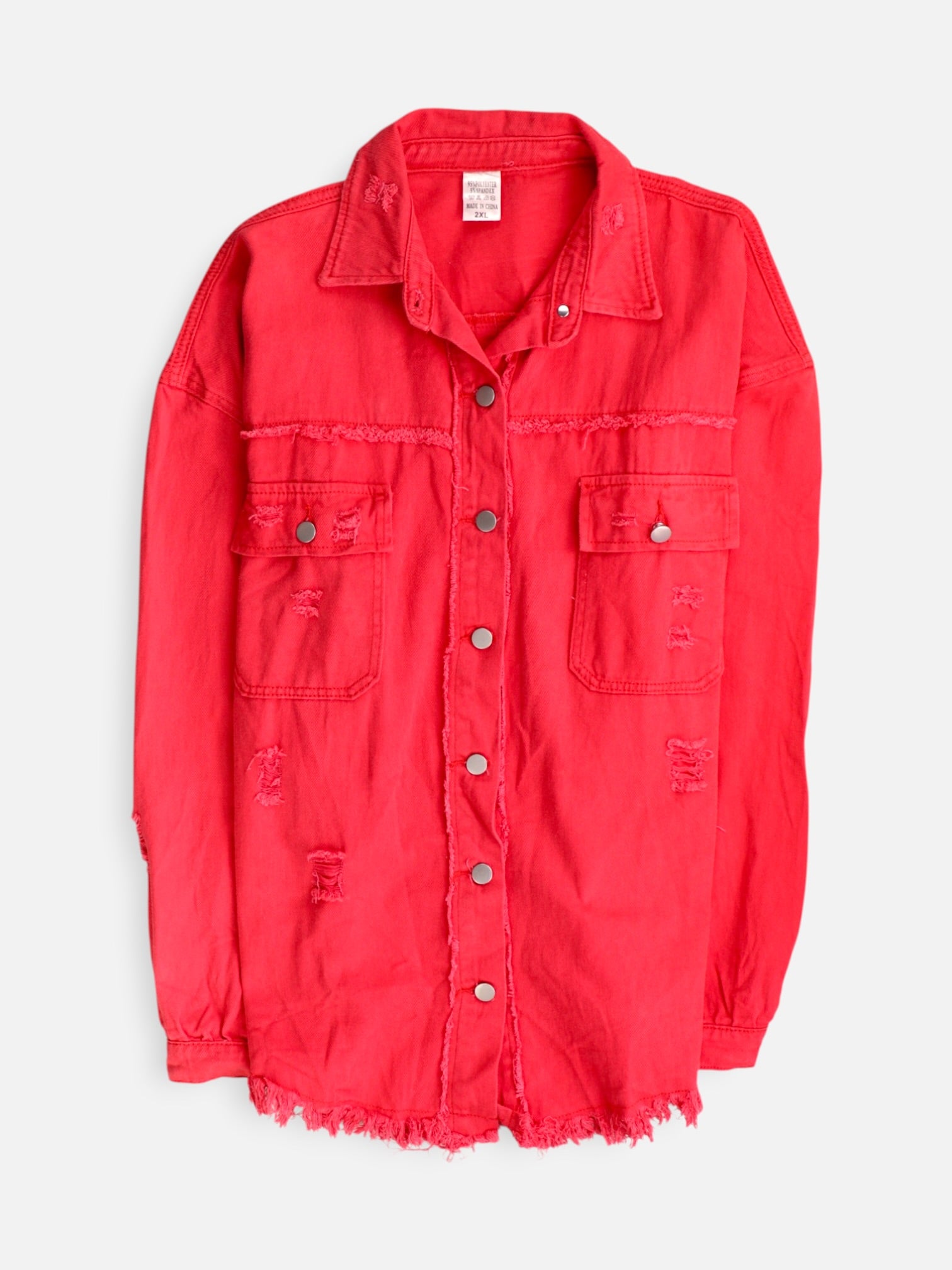 Chaqueta Denim Basic - Mujer - 2XL
