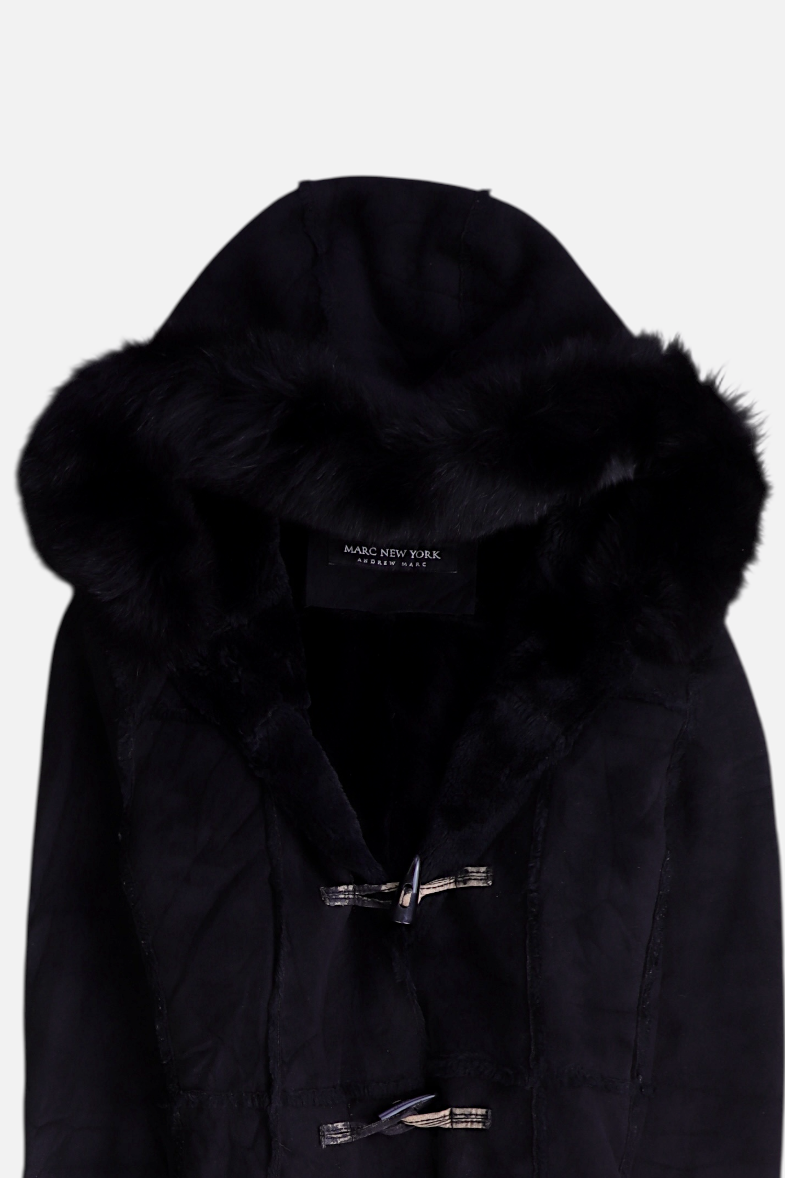 ANDREW MARC Abrigo Single breasted trench Suede - Mujer - Small