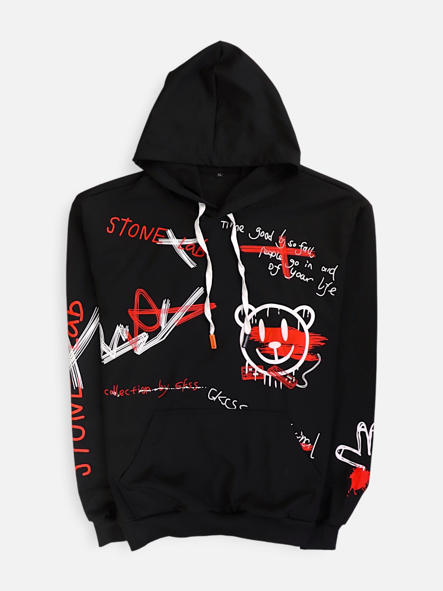 Sudadera Hoodie Basic - Hombre - XL