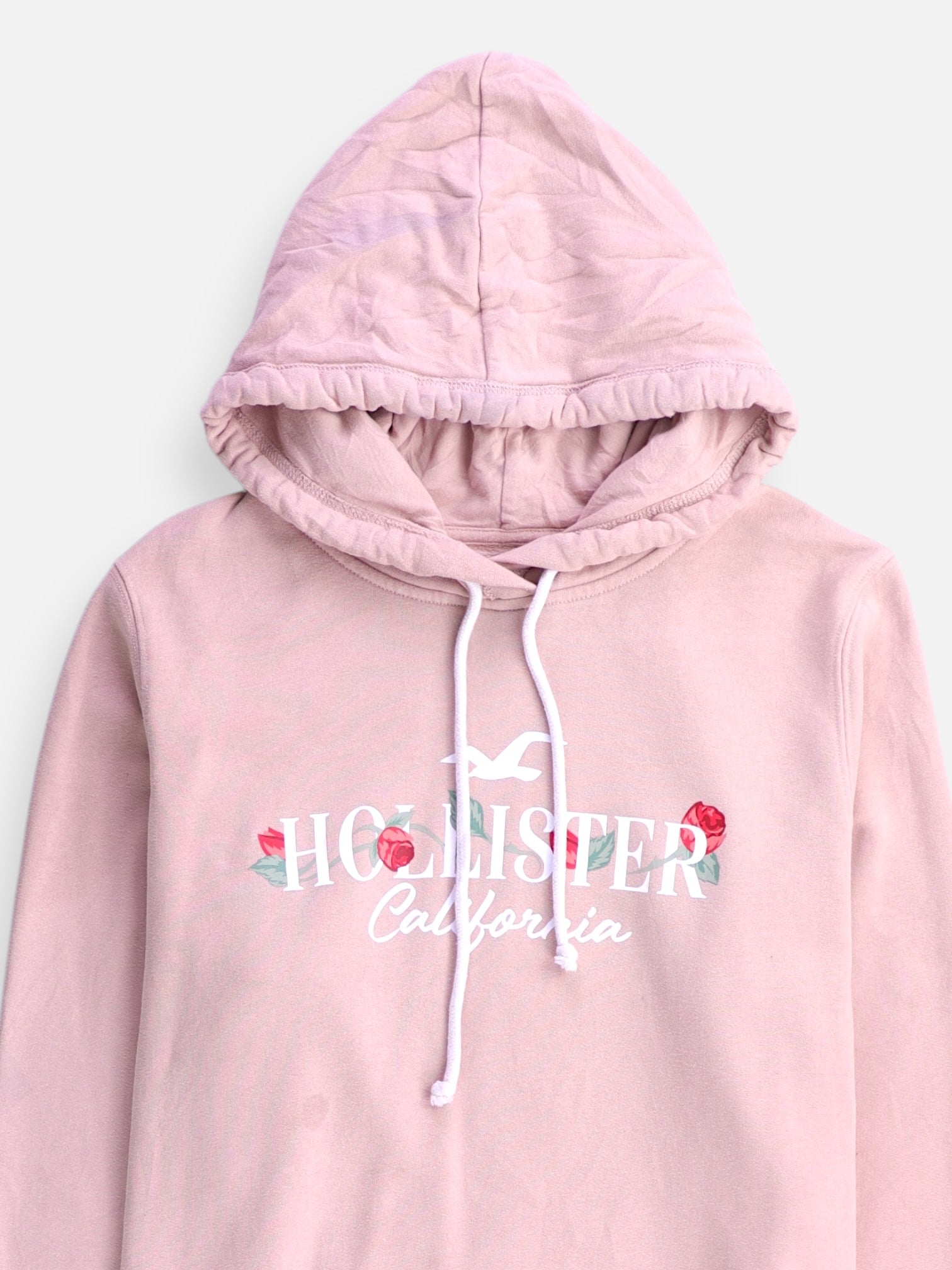 Hollister Sudadera Hoodie Basic - Mujer - Large