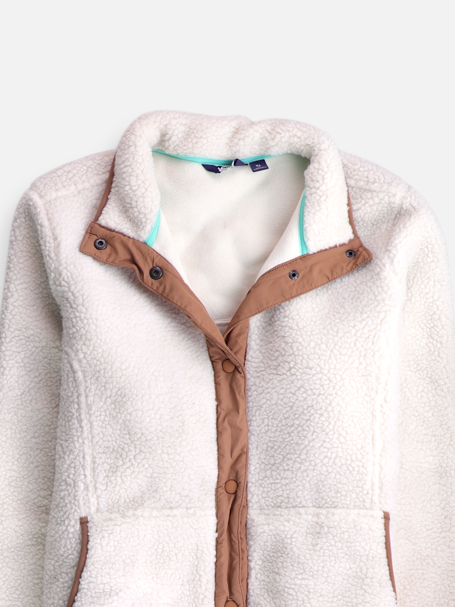 LANDS END Sueter Fleece Casual - Mujer - 18